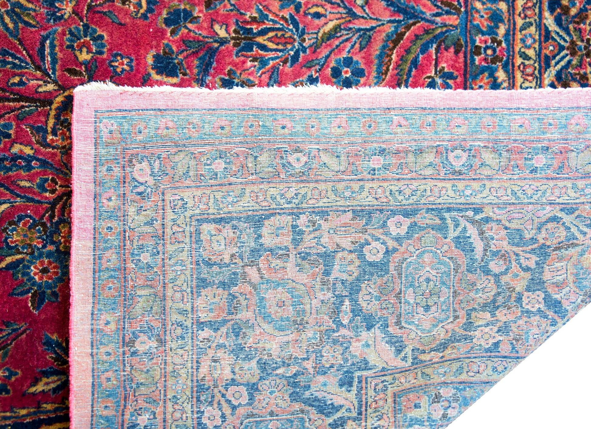 Early 20th Century Persian Kashan Rug For Sale