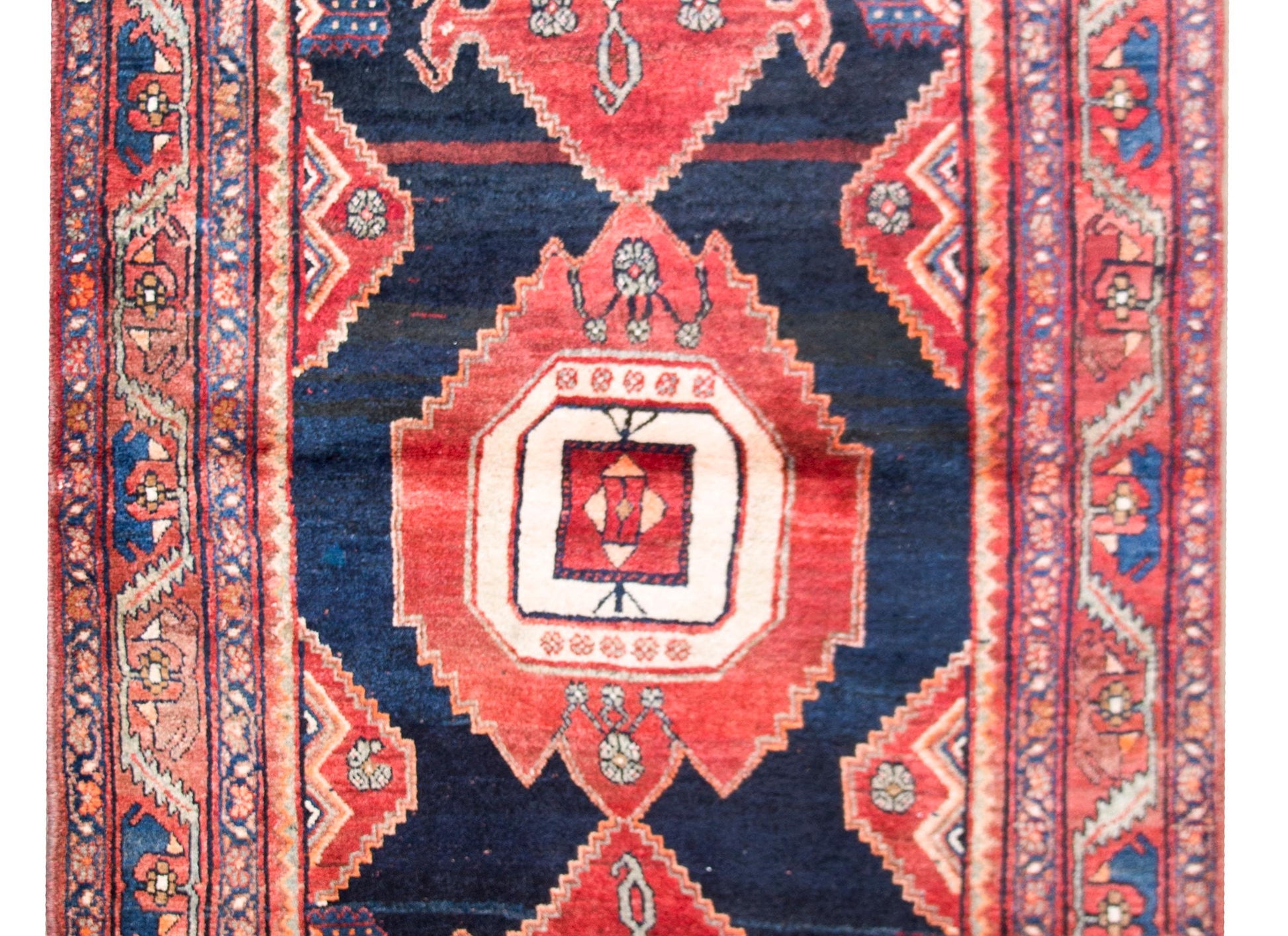Vintage Persian Mazleghan Rug For Sale