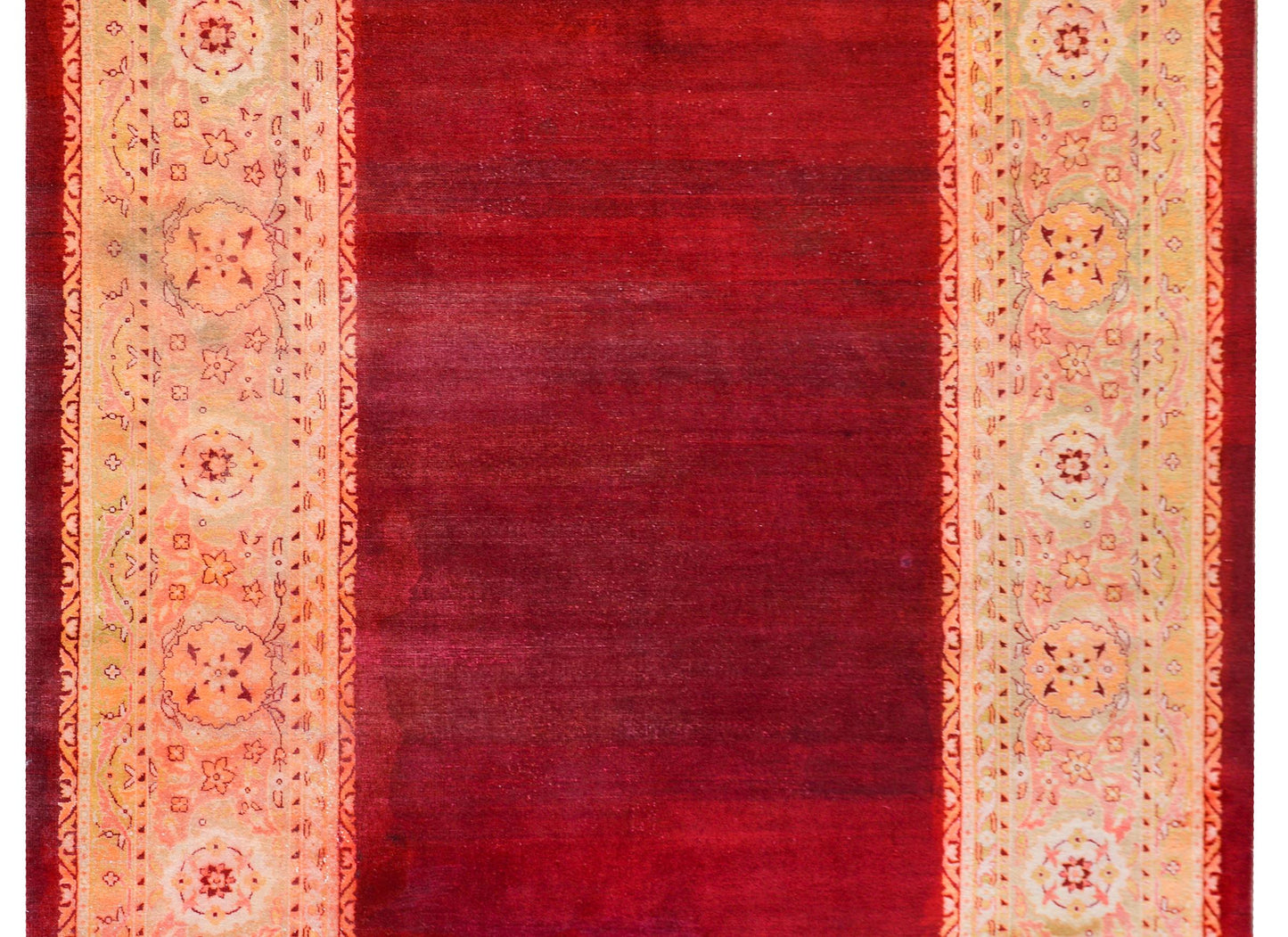 Early 20th Century Indian Agra Rug For Sale