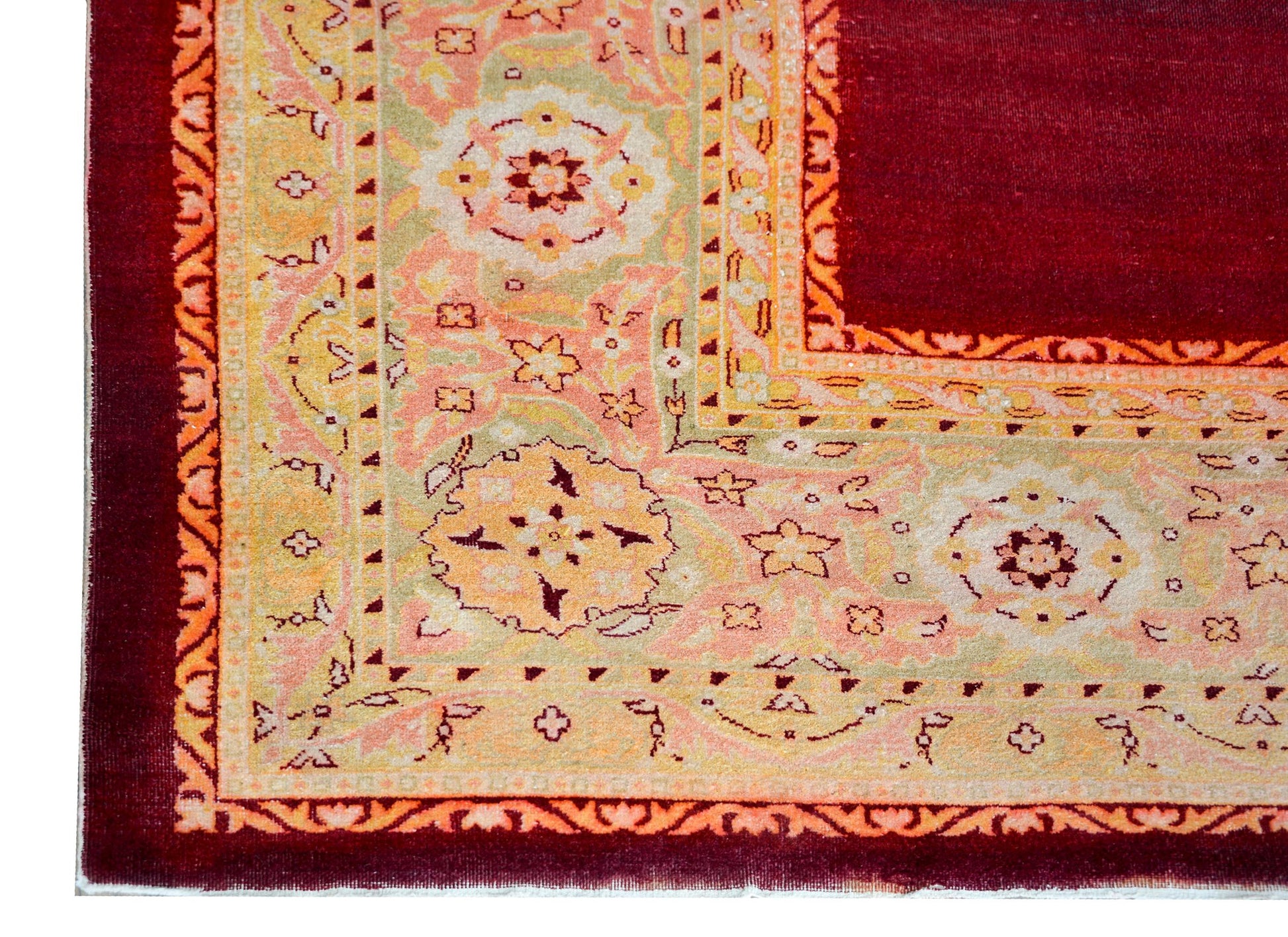 Early 20th Century Indian Agra Rug For Sale