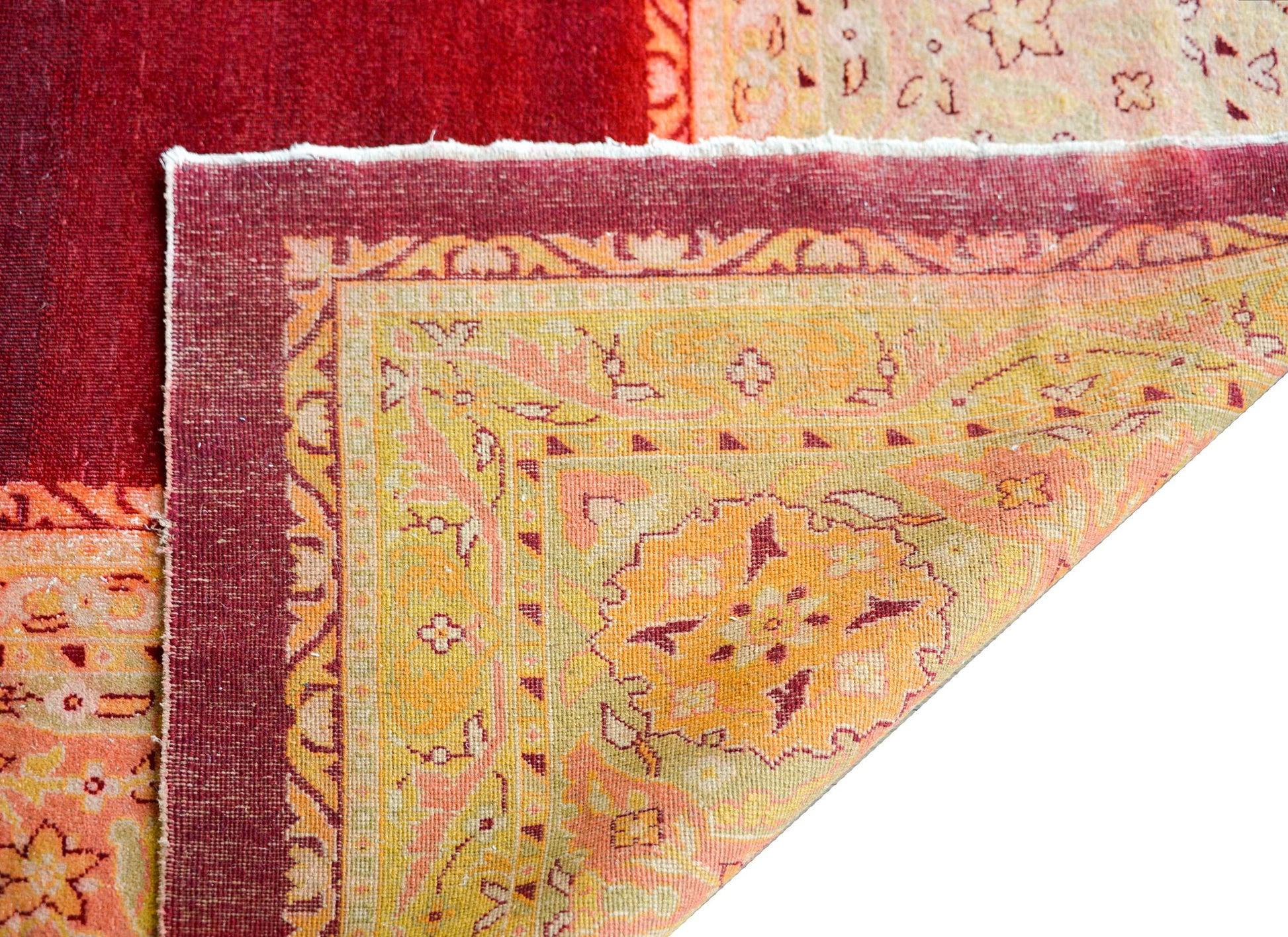 Early 20th Century Indian Agra Rug For Sale