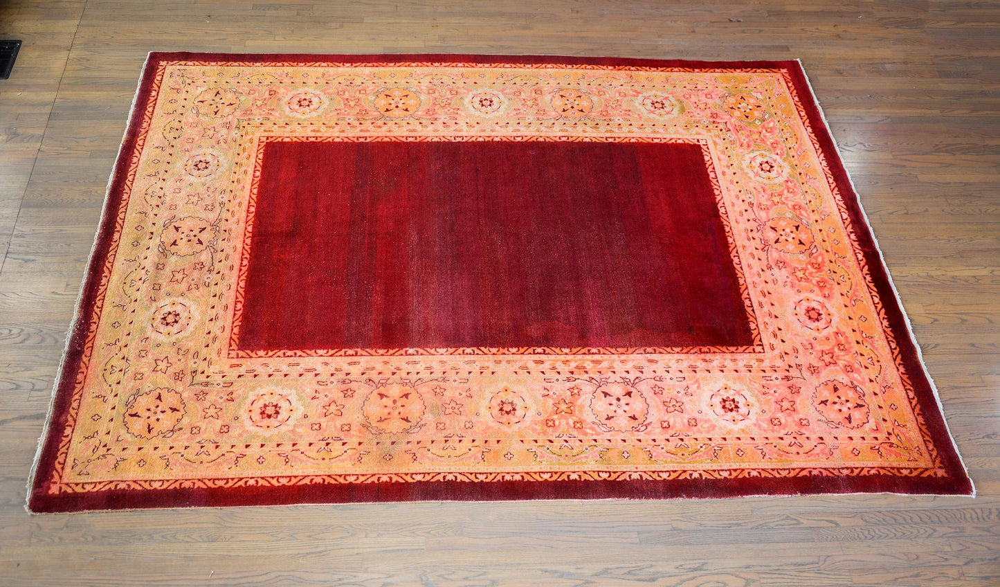 Early 20th Century Indian Agra Rug For Sale