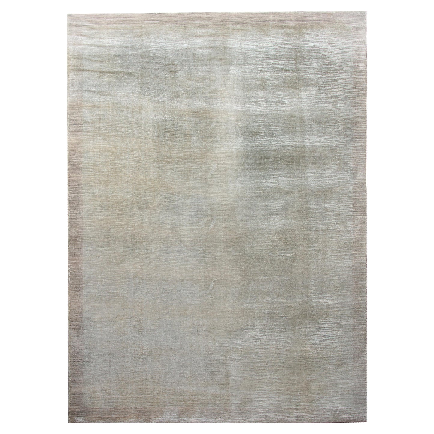 Vintage Indian Gabben-Style Silk Rug For Sale