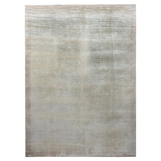 Vintage Indian Gabben-Style Silk Rug For Sale