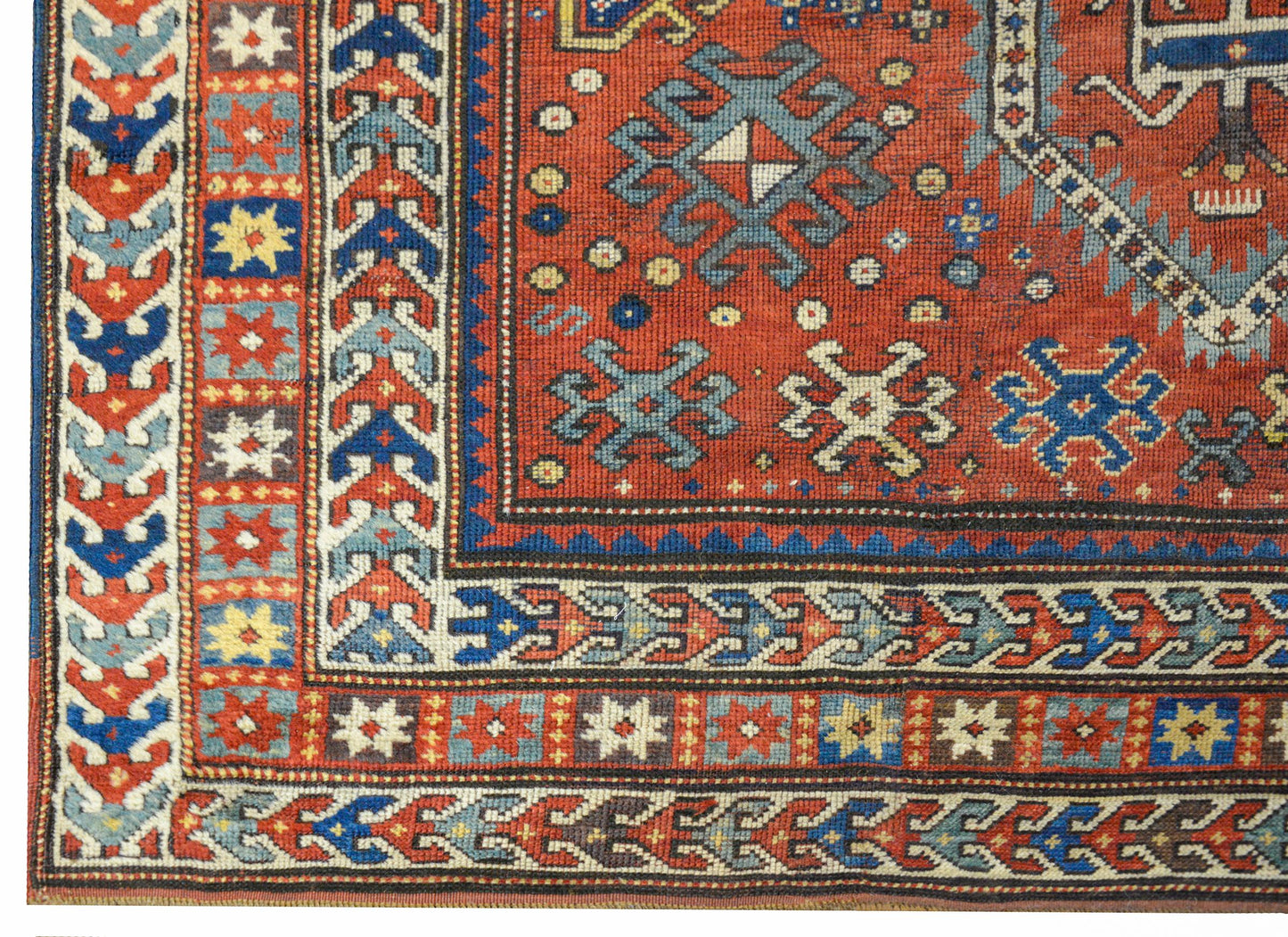 Extraordinary Late 19th Century Kazak Rug For Sale