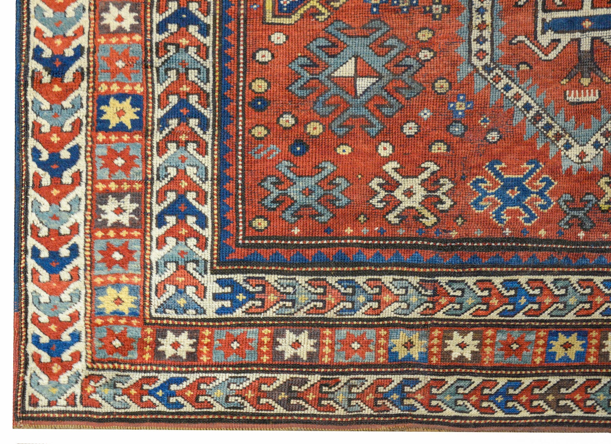 Extraordinary Late 19th Century Kazak Rug For Sale