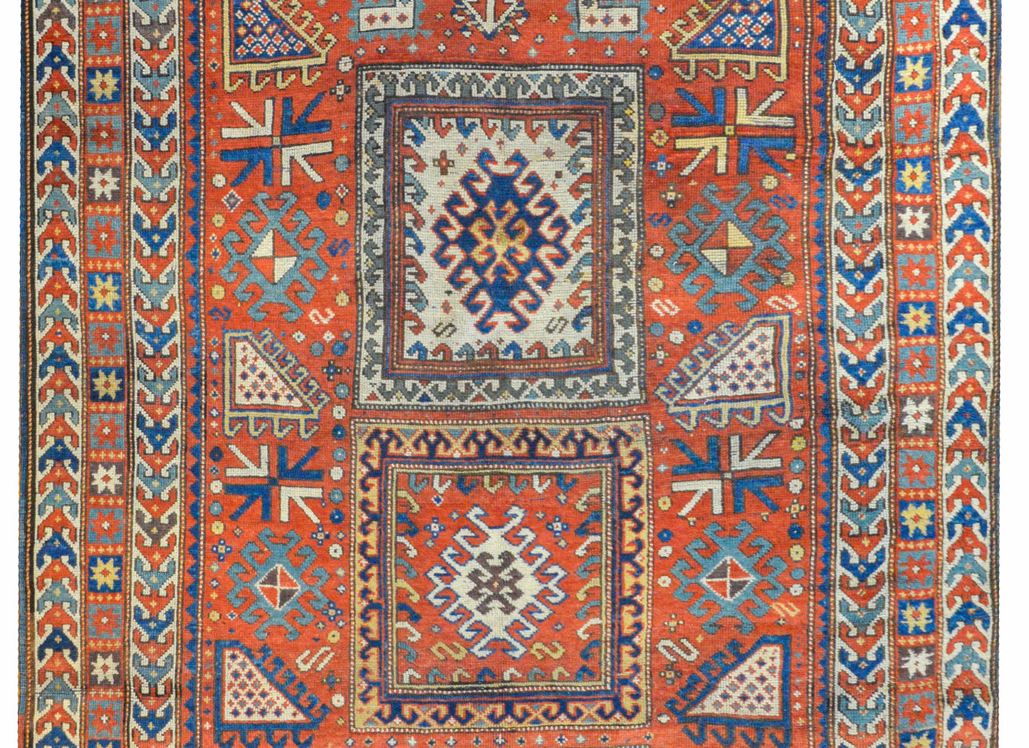 Extraordinary Late 19th Century Kazak Rug For Sale