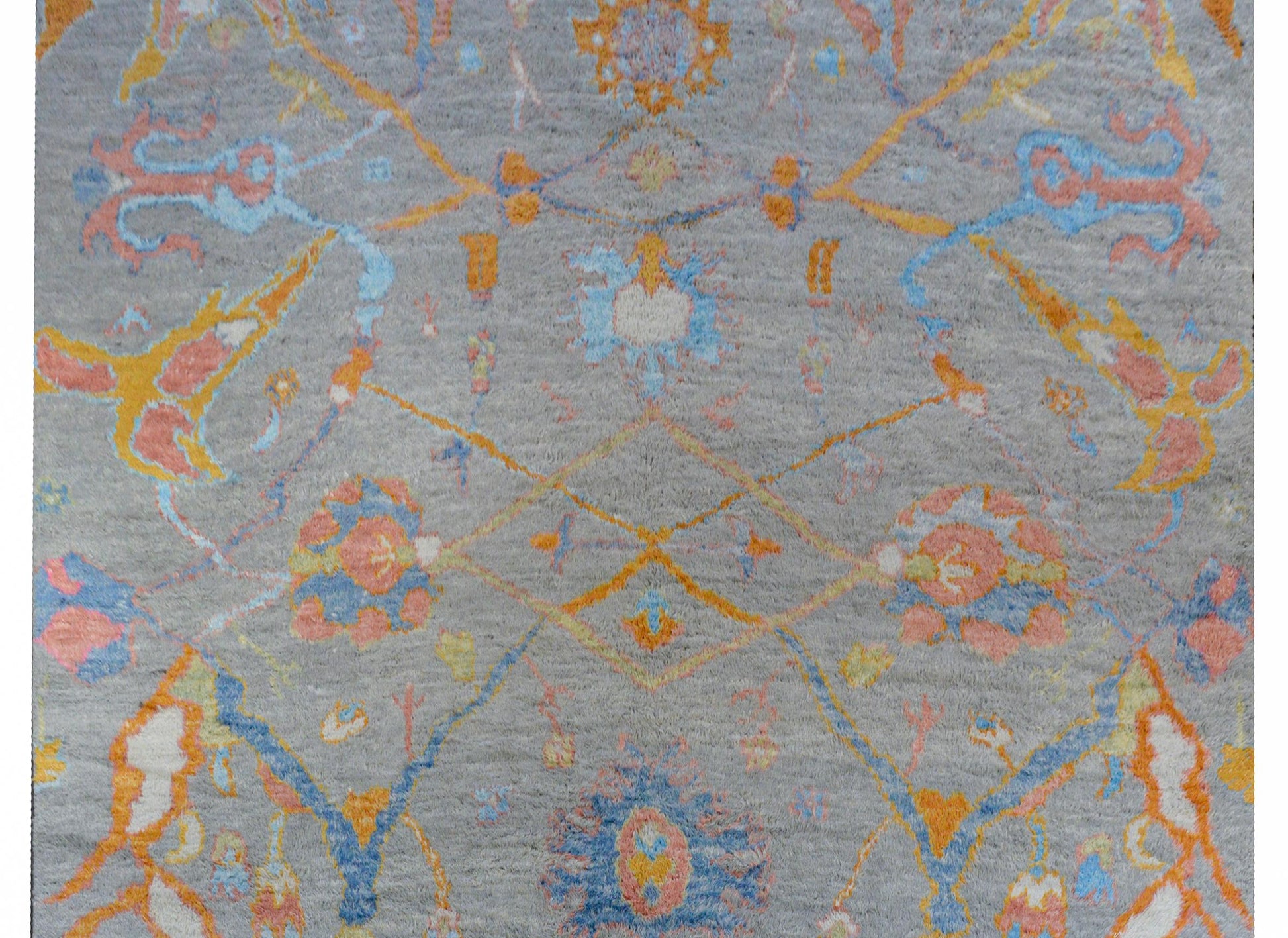 Wonderful Modern Turkish Tulu Rug For Sale