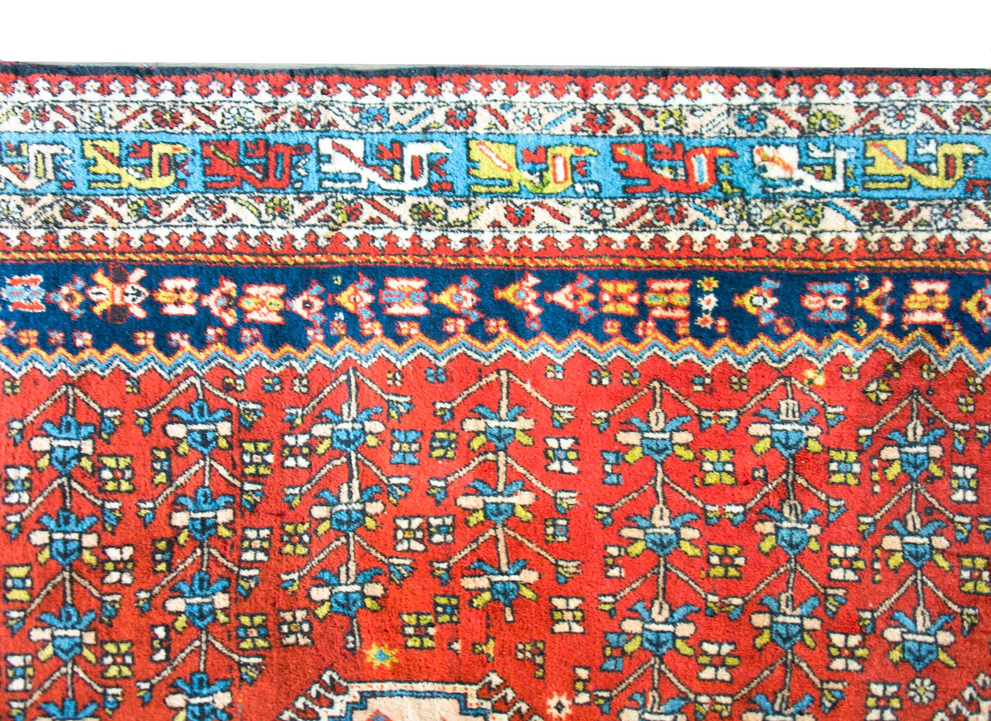 Vintage Yallameh Rug For Sale