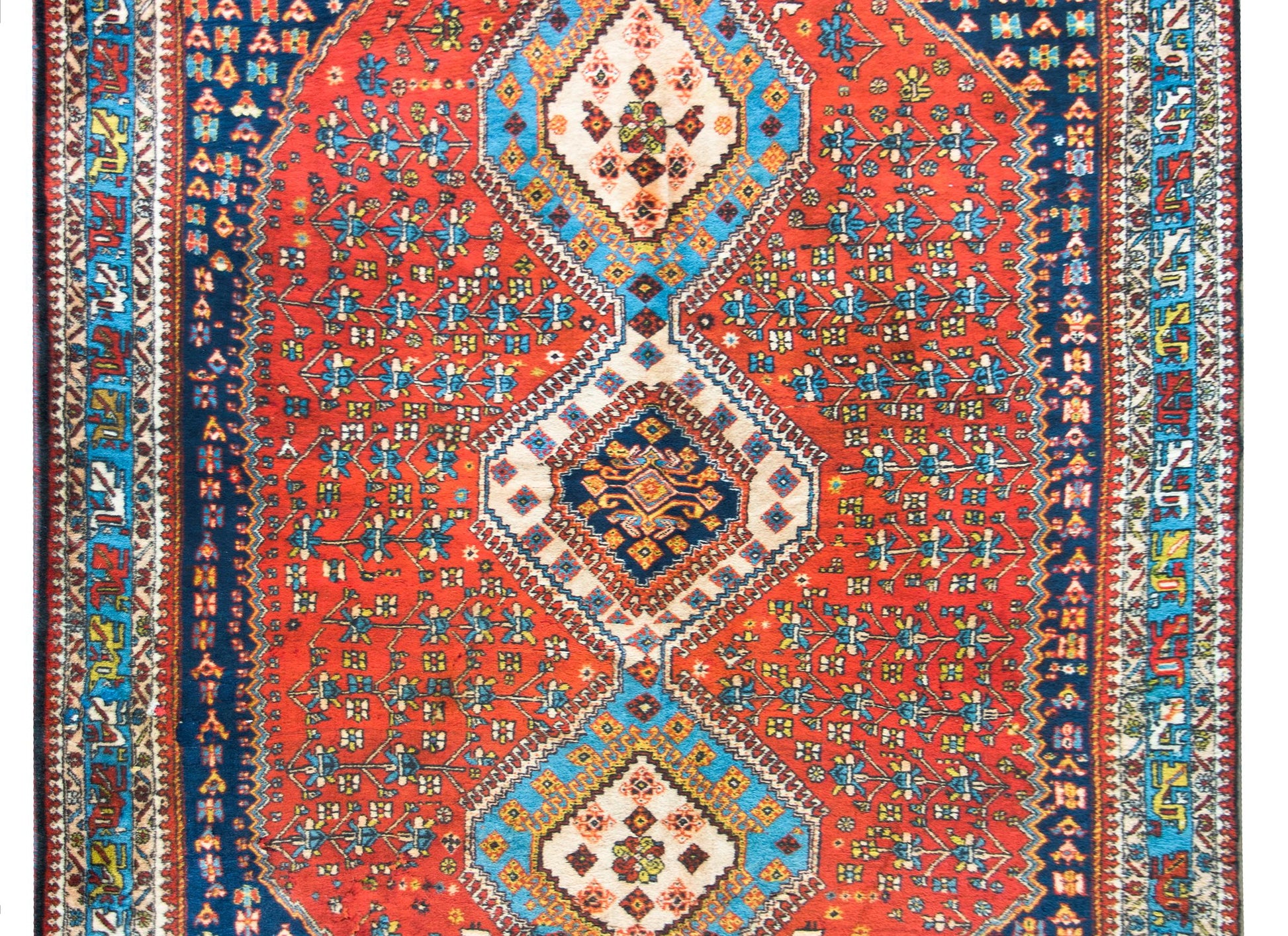 Vintage Yallameh Rug For Sale