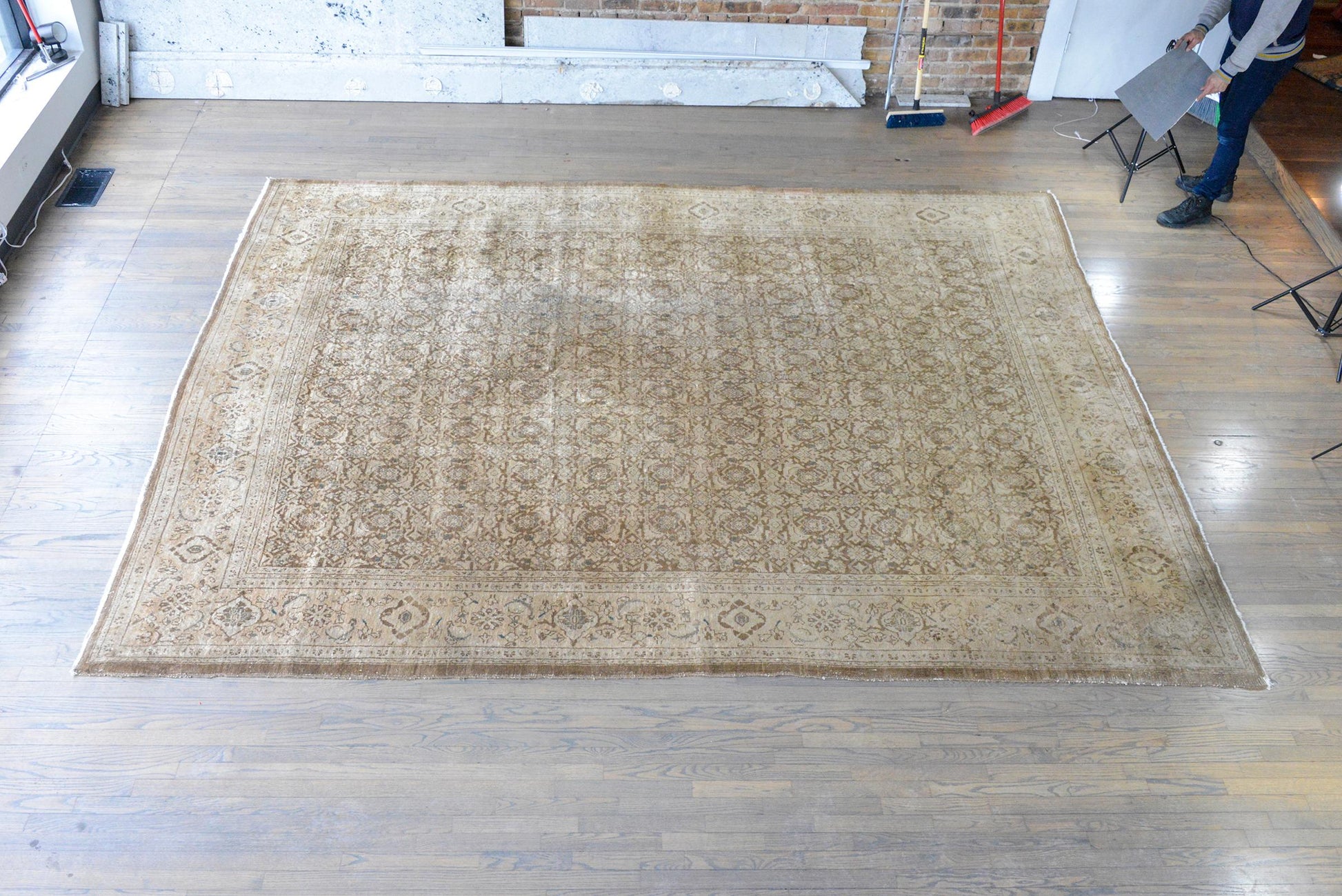 Vintage Tabriz Rug For Sale