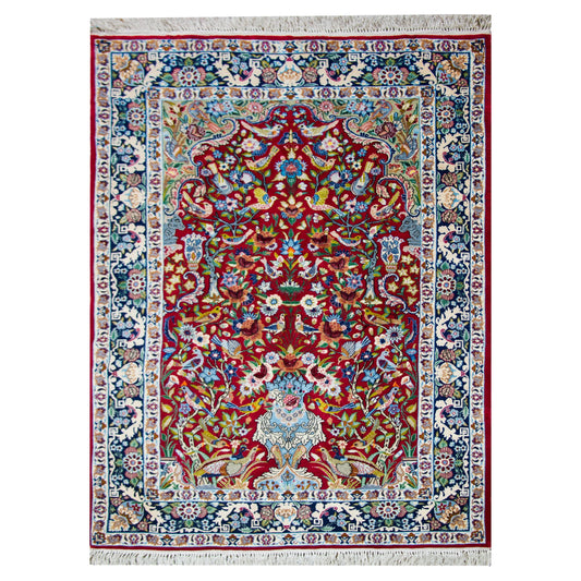 Vintage Isfahan Rug For Sale