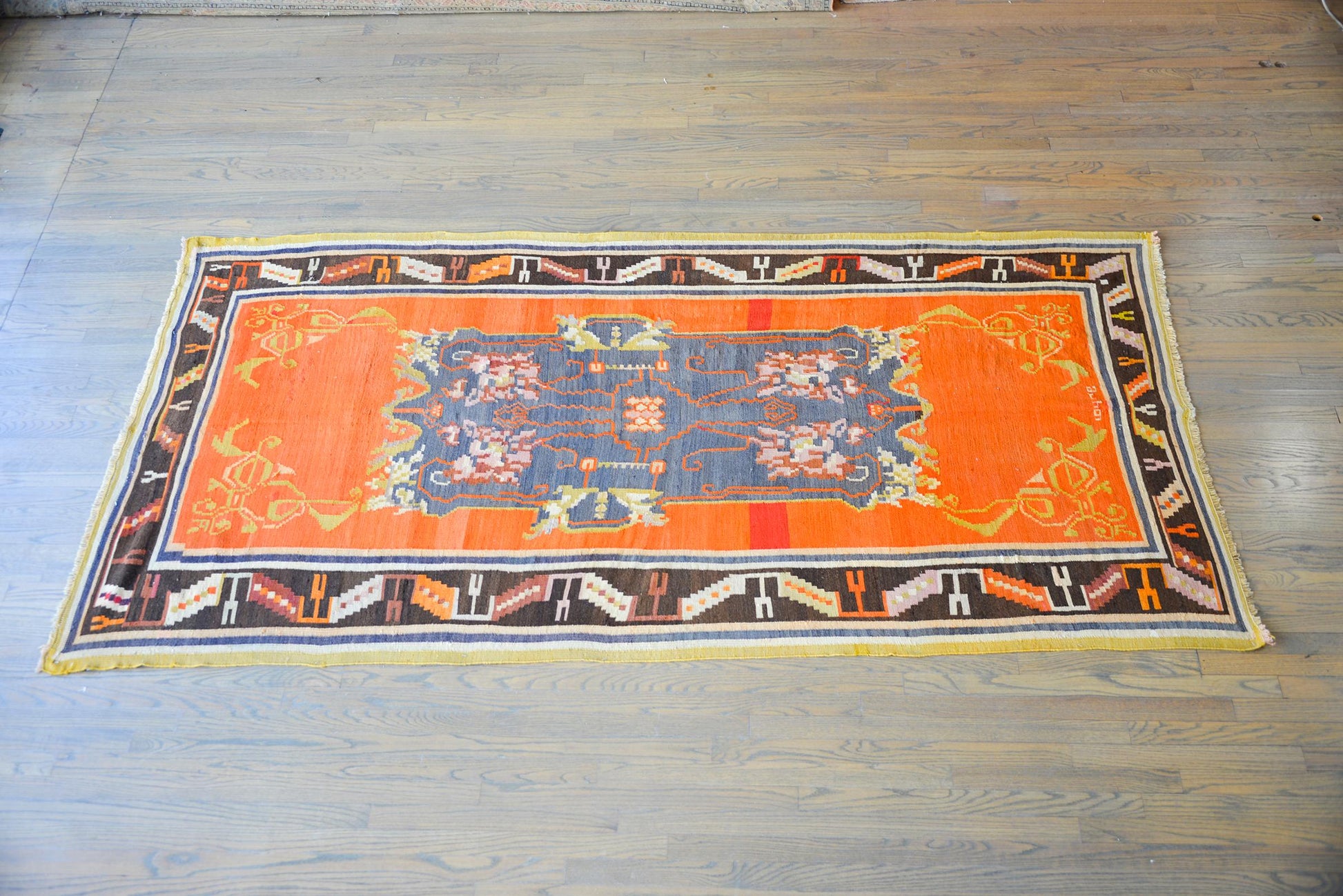 Vintage Azari Kilim Rug For Sale