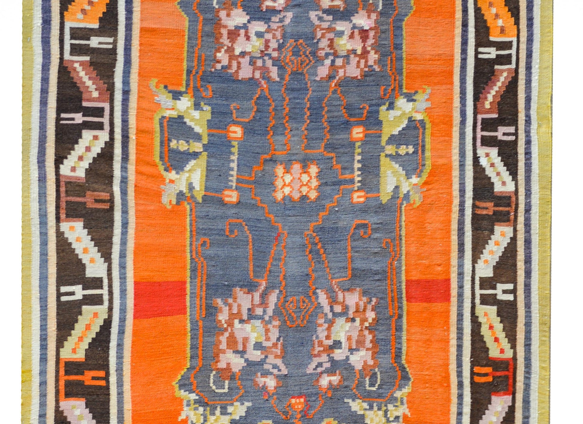 Vintage Azari Kilim Rug For Sale