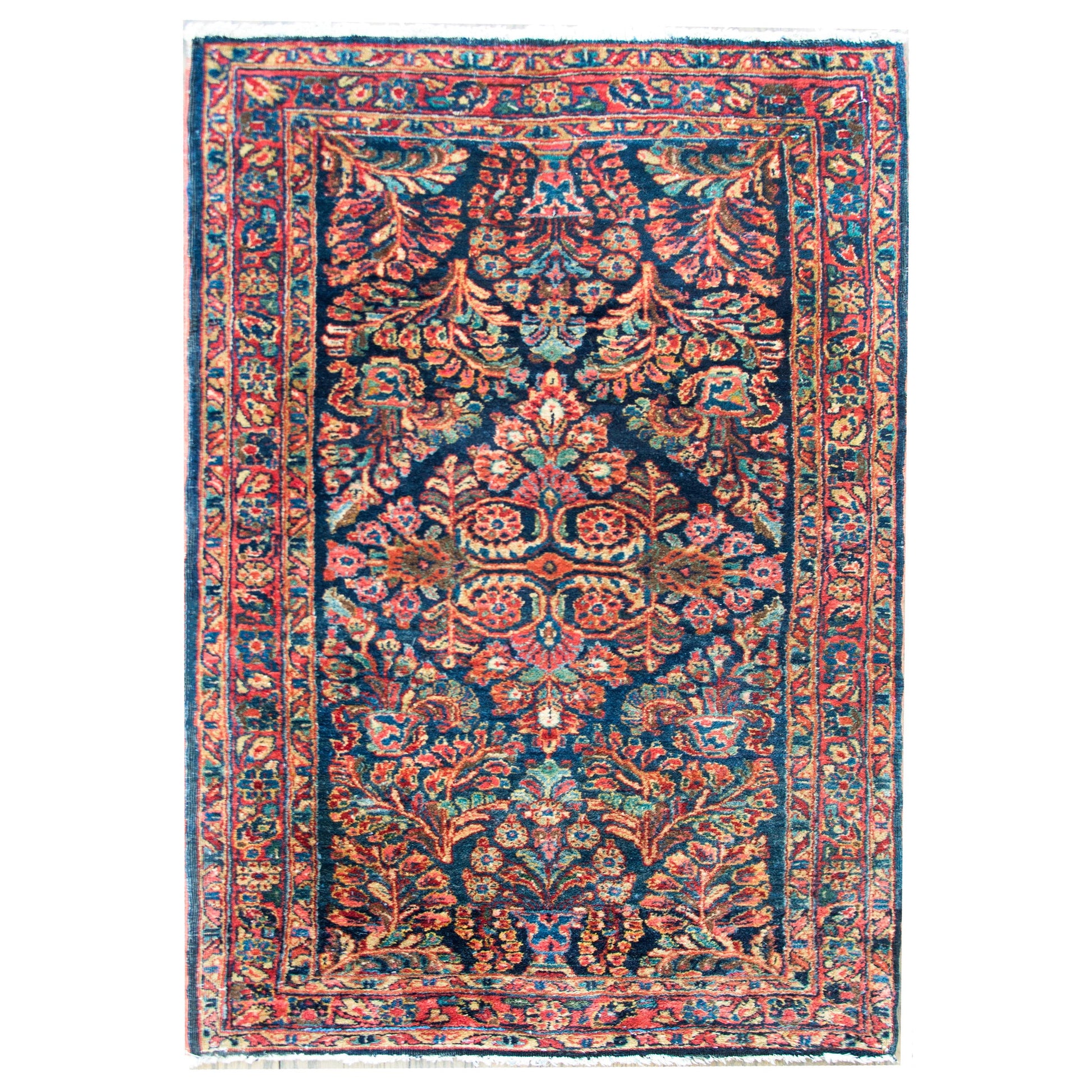 Early 20th Century Persian Sarouk Rug For Sale