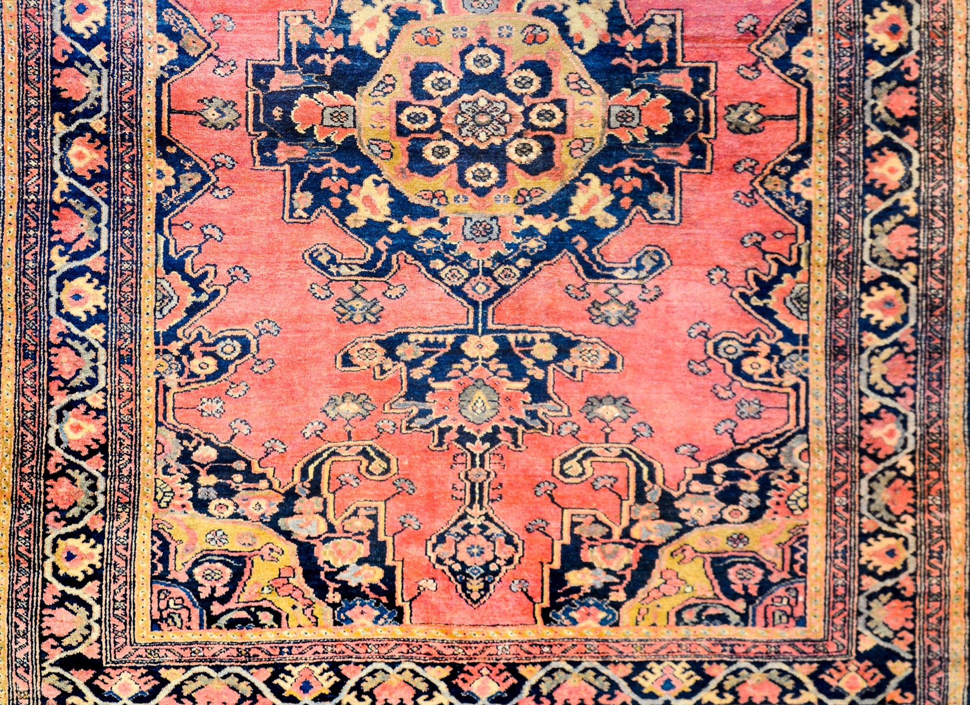 Gorgeous Early 20th Century Nehavand Rug For Sale