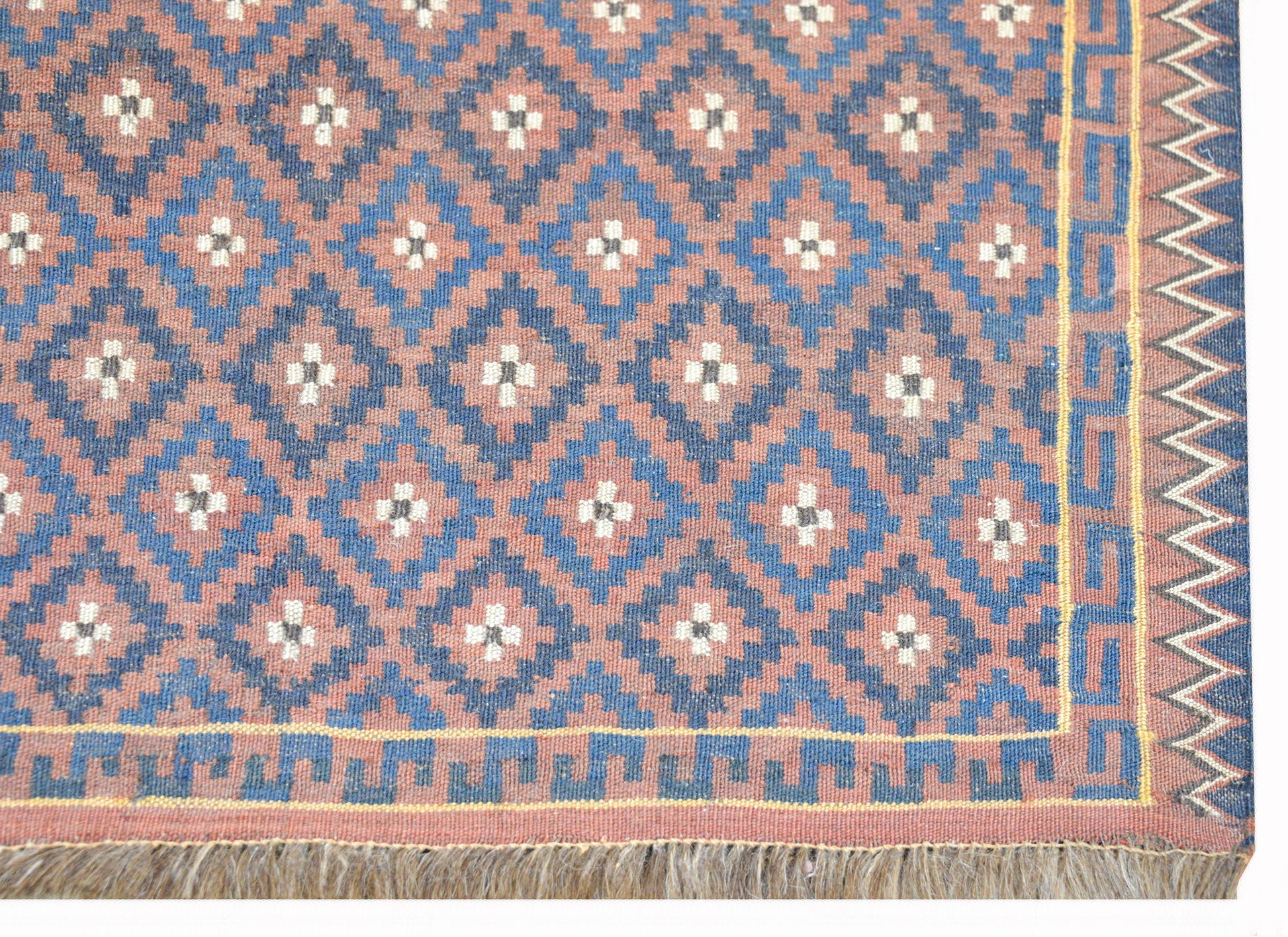 Fantastic Vintage Baluch Sounak Rug For Sale