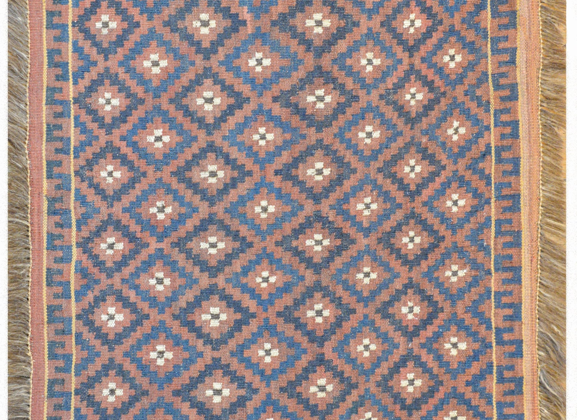 Fantastic Vintage Baluch Sounak Rug For Sale