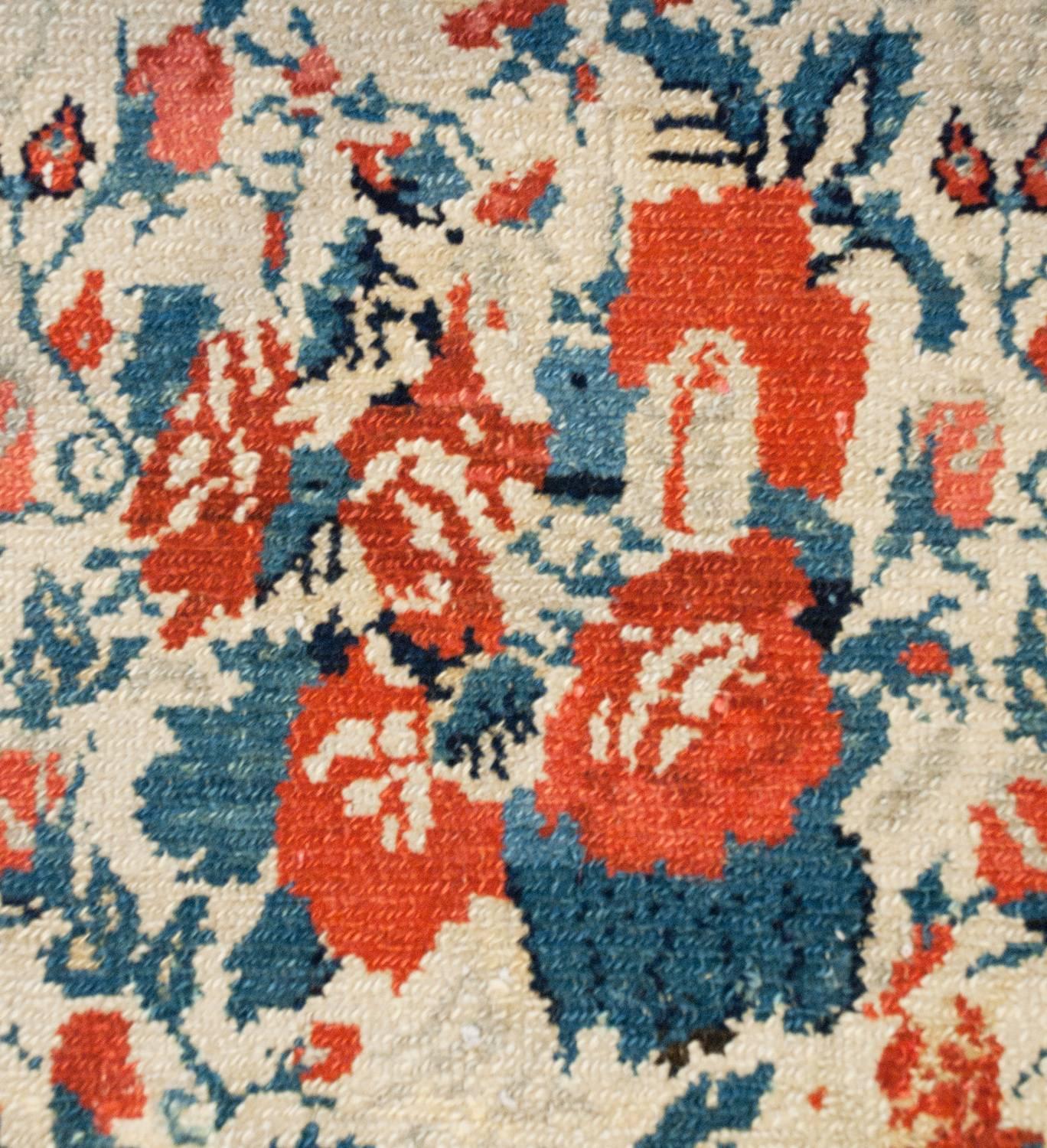 Outstanding 19th Century Senneh Rug For Sale
