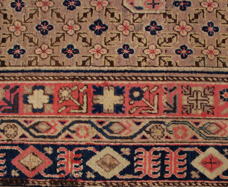 Antique Central Asian Khotan Rug For Sale