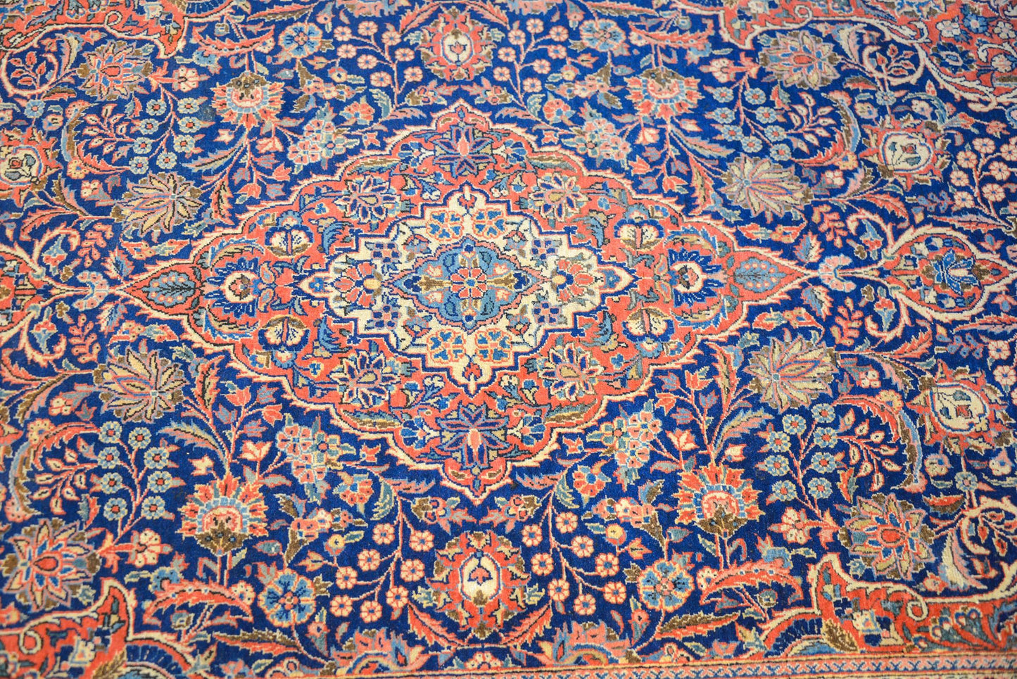 Amazing Early 20th Century Kashan Rug For Sale