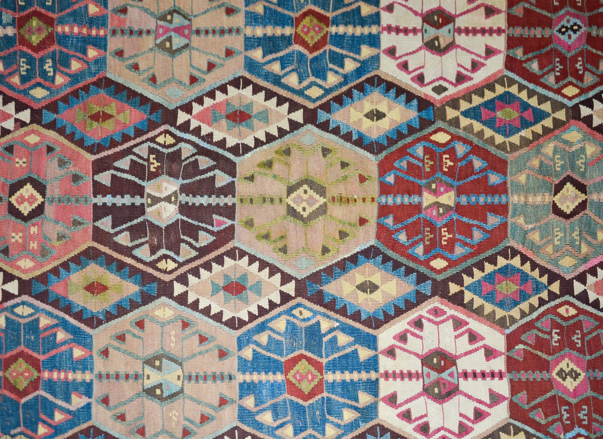 Early 20th Century Turkish Konya Kilim Runner For Sale