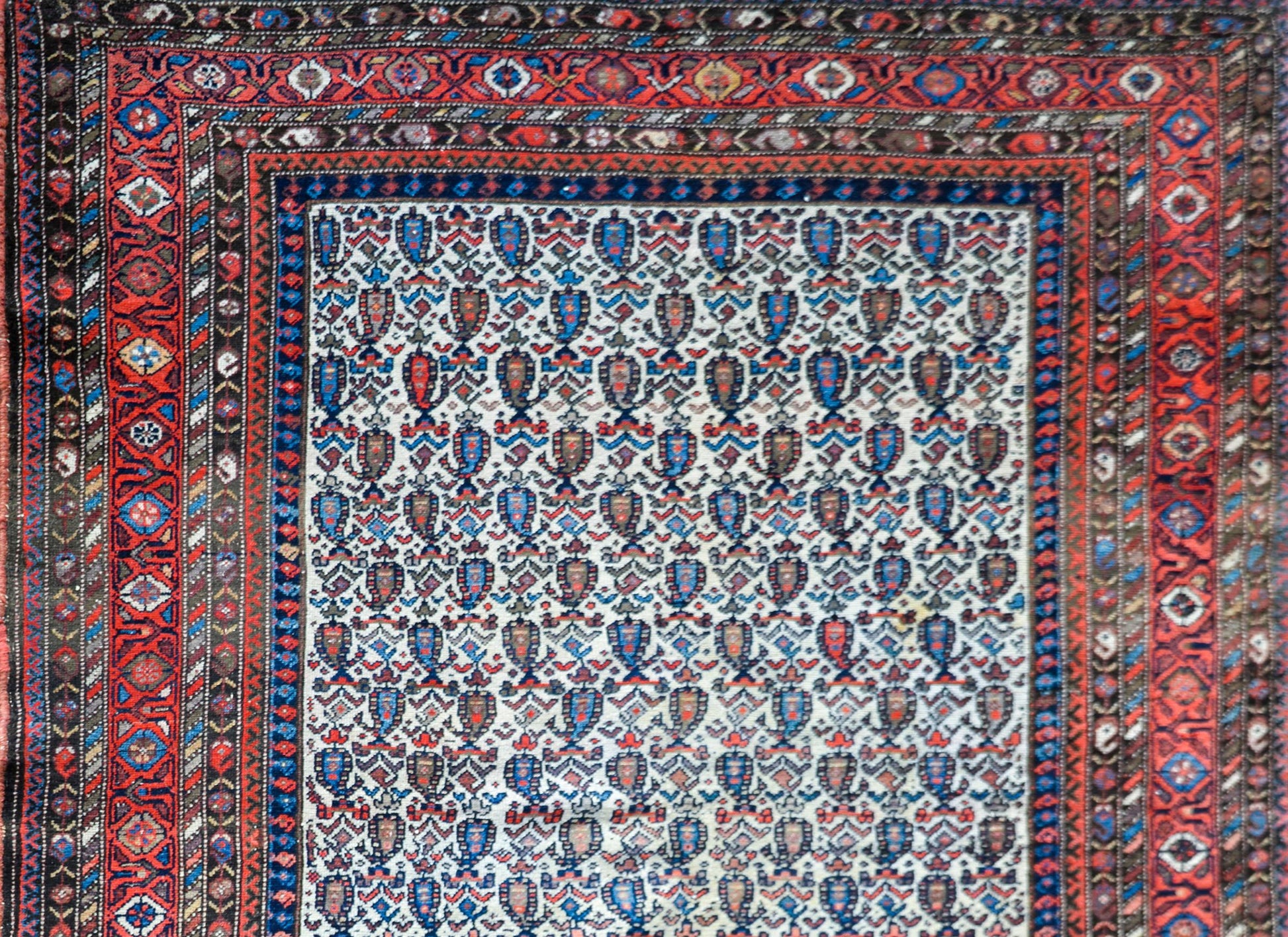 Early 20th Century Nehaband Rug For Sale