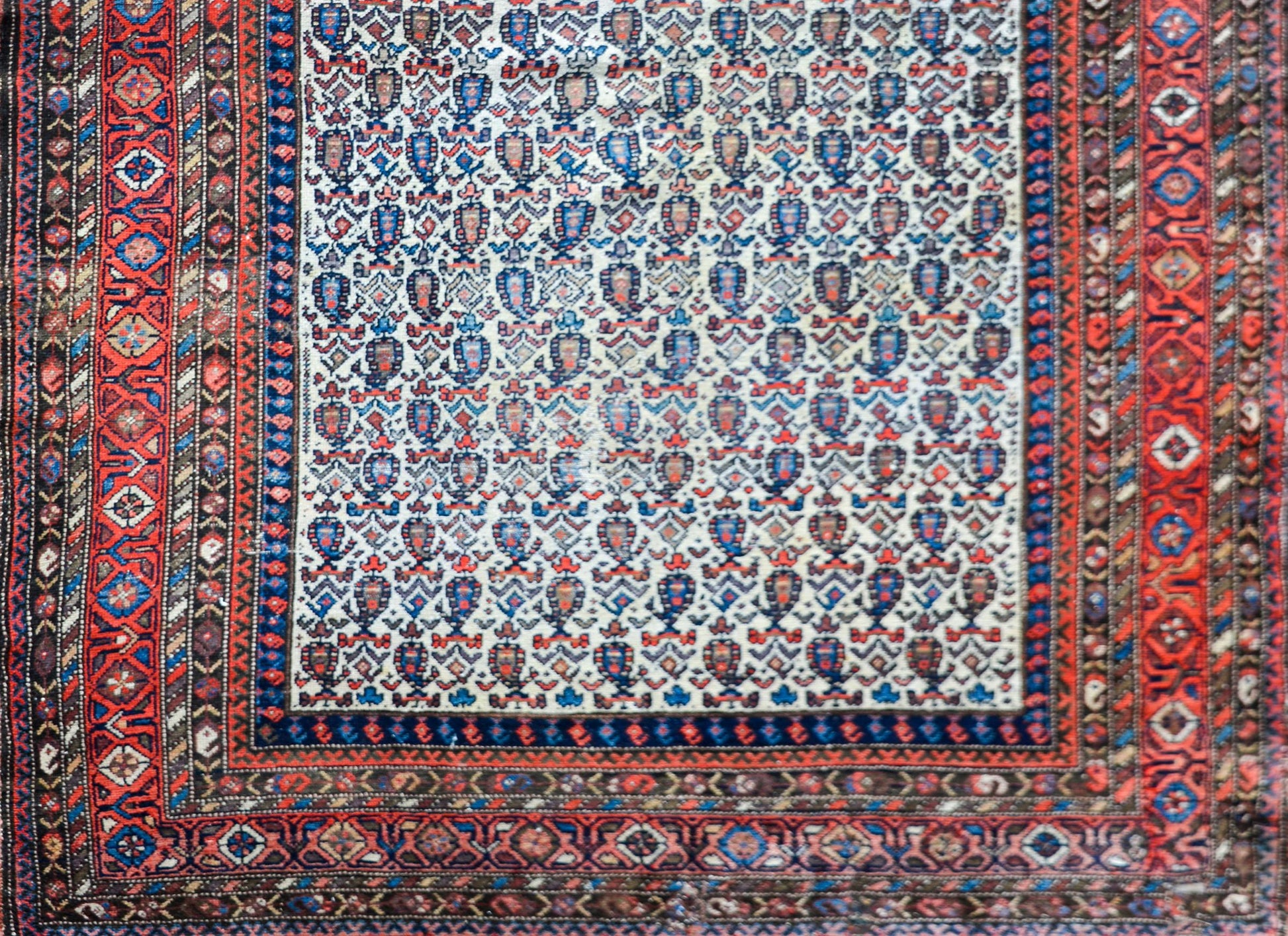Early 20th Century Nehaband Rug For Sale