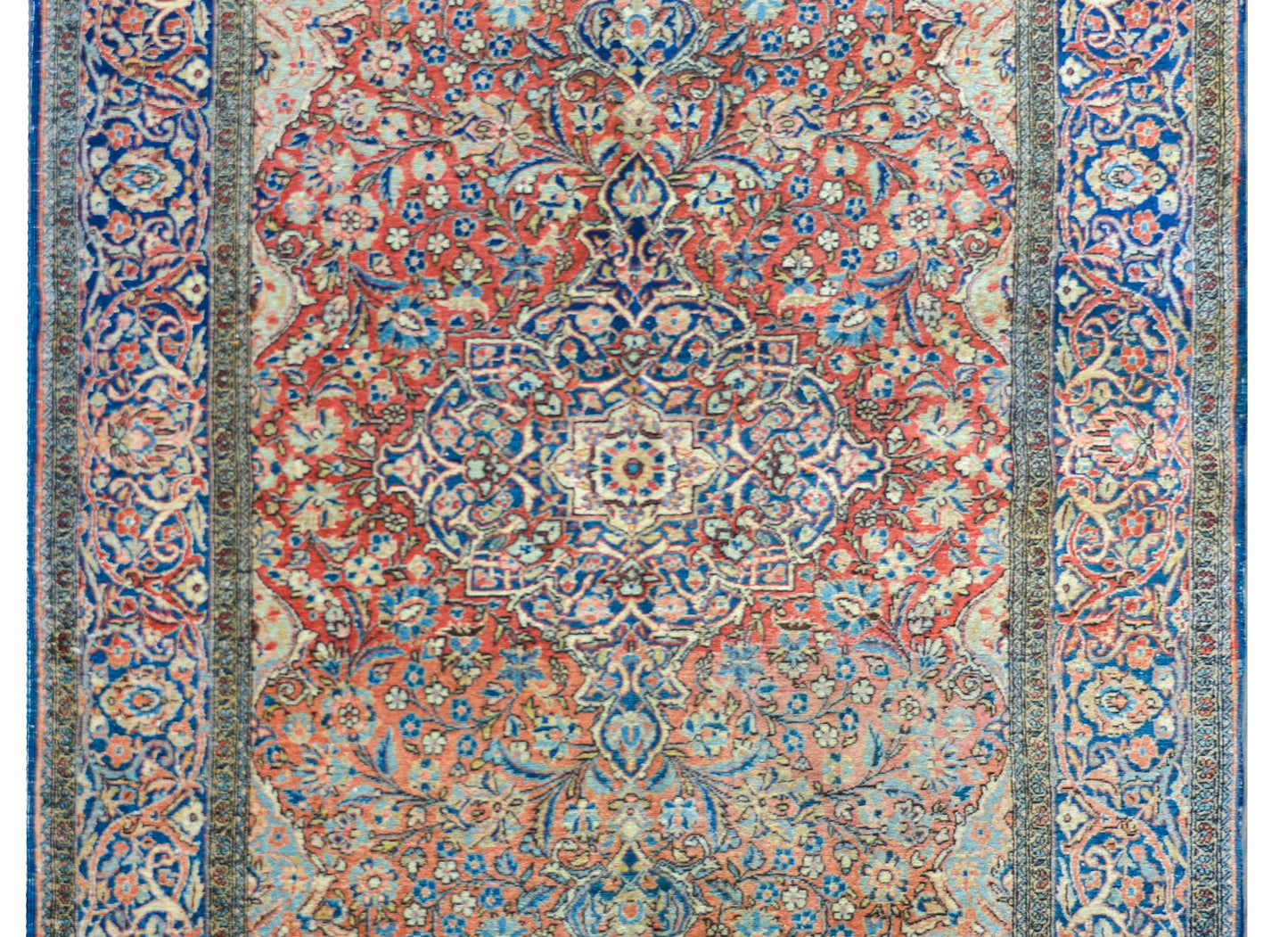 Outstanding Early 20th Century Kashan Rug For Sale