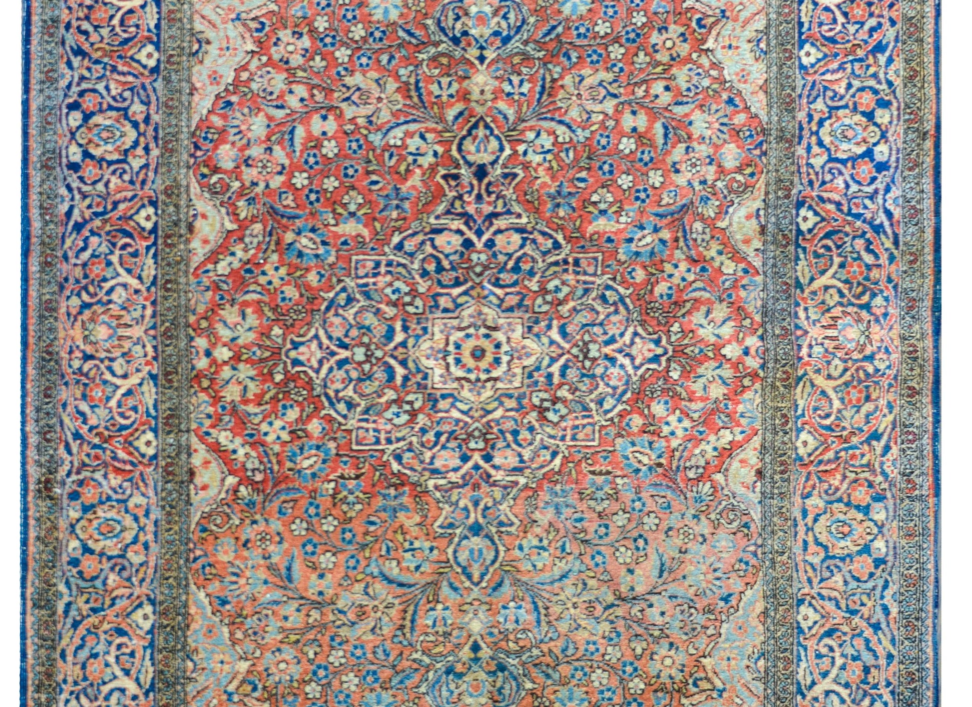 Outstanding Early 20th Century Kashan Rug For Sale