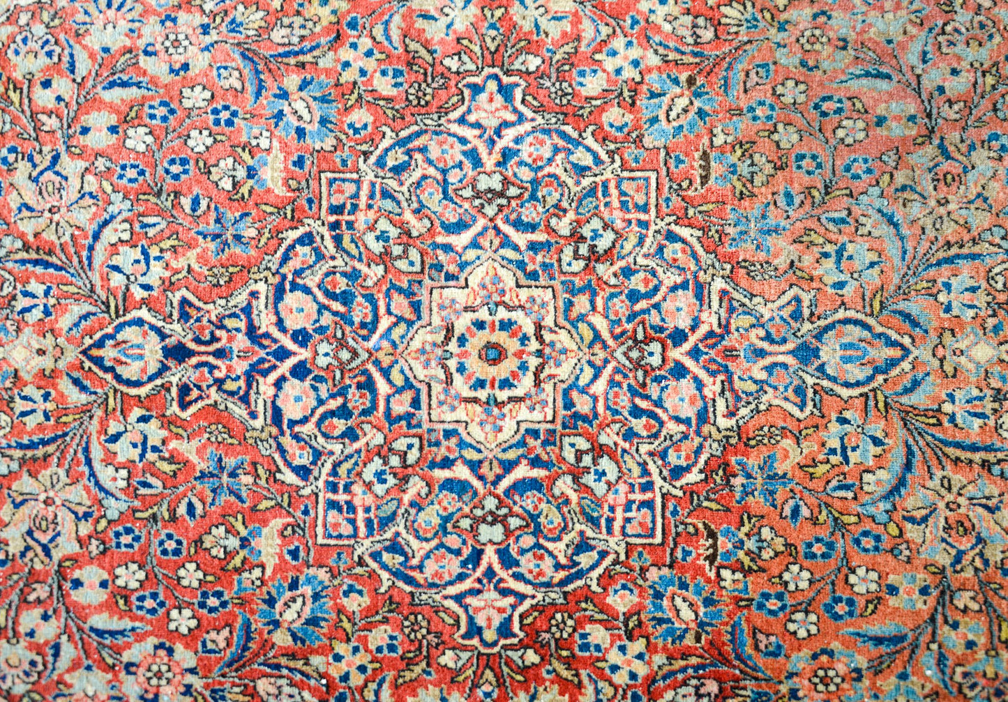 Outstanding Early 20th Century Kashan Rug For Sale