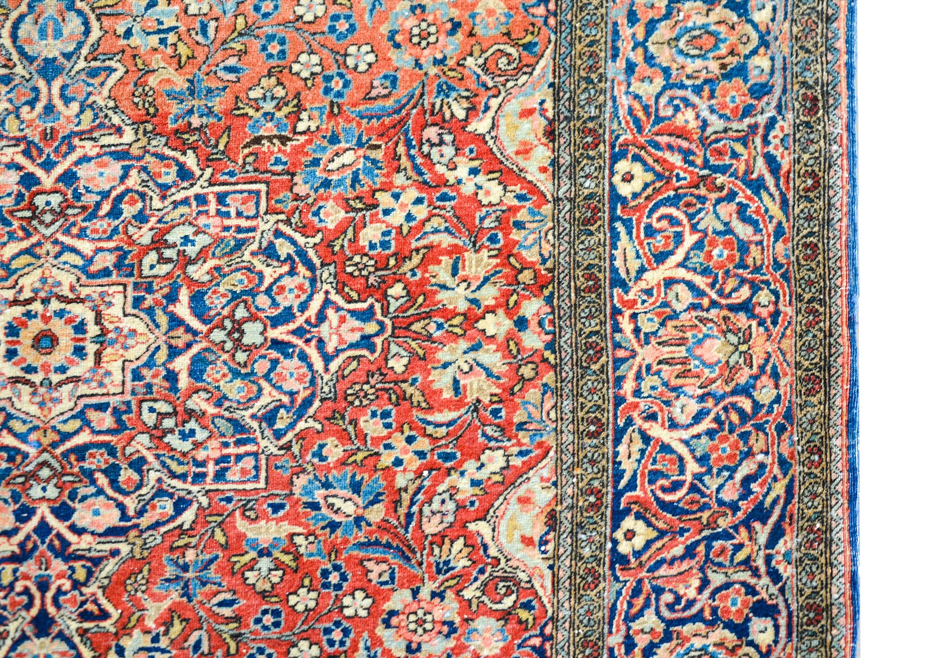 Outstanding Early 20th Century Kashan Rug For Sale