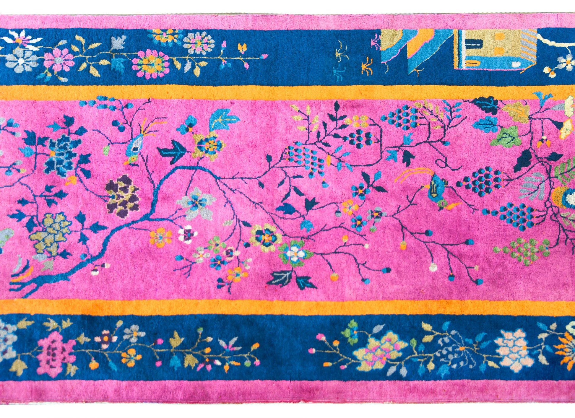 Early 20th Century Chinese Art Deco Rug For Sale