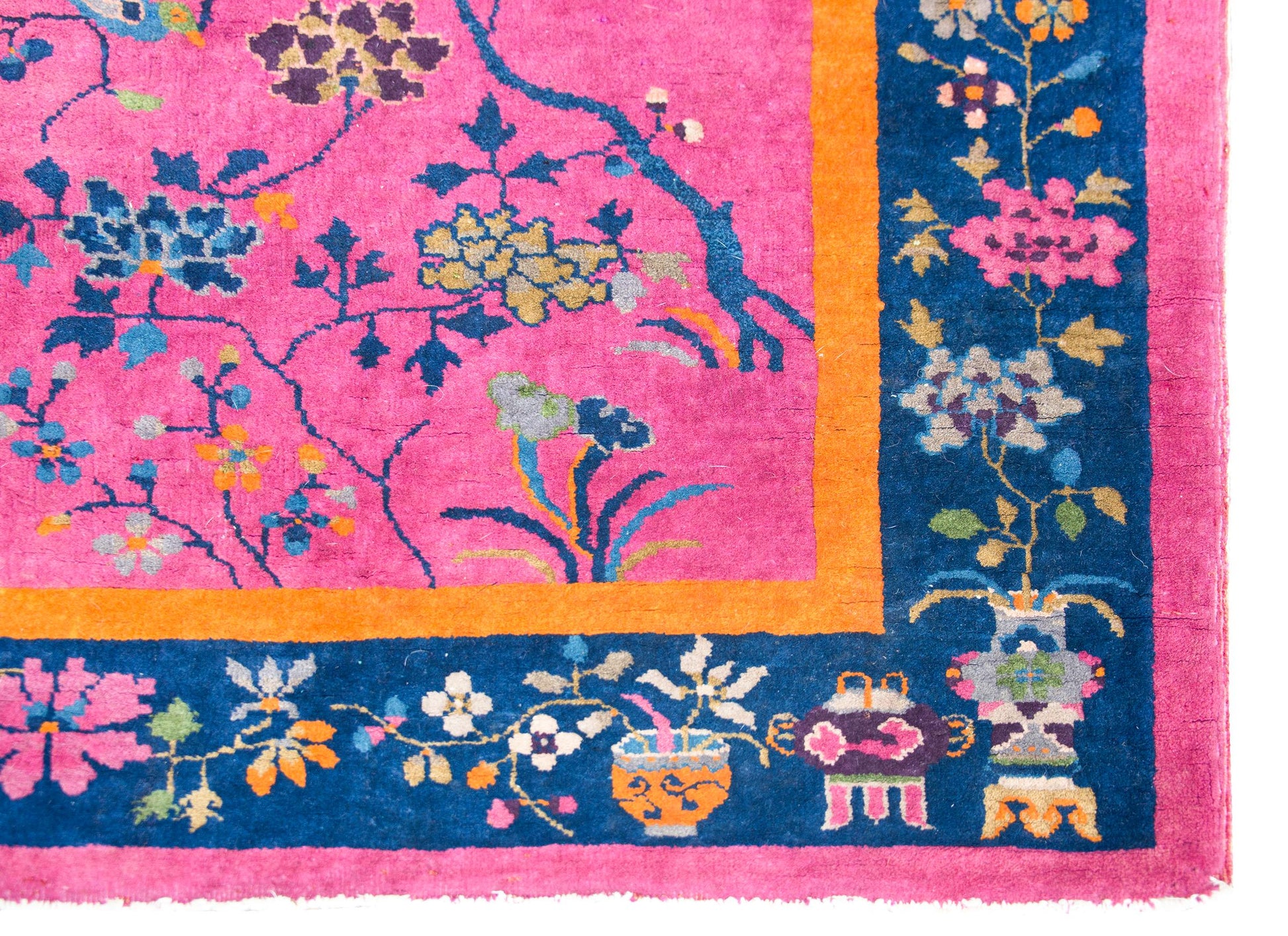 Early 20th Century Chinese Art Deco Rug For Sale