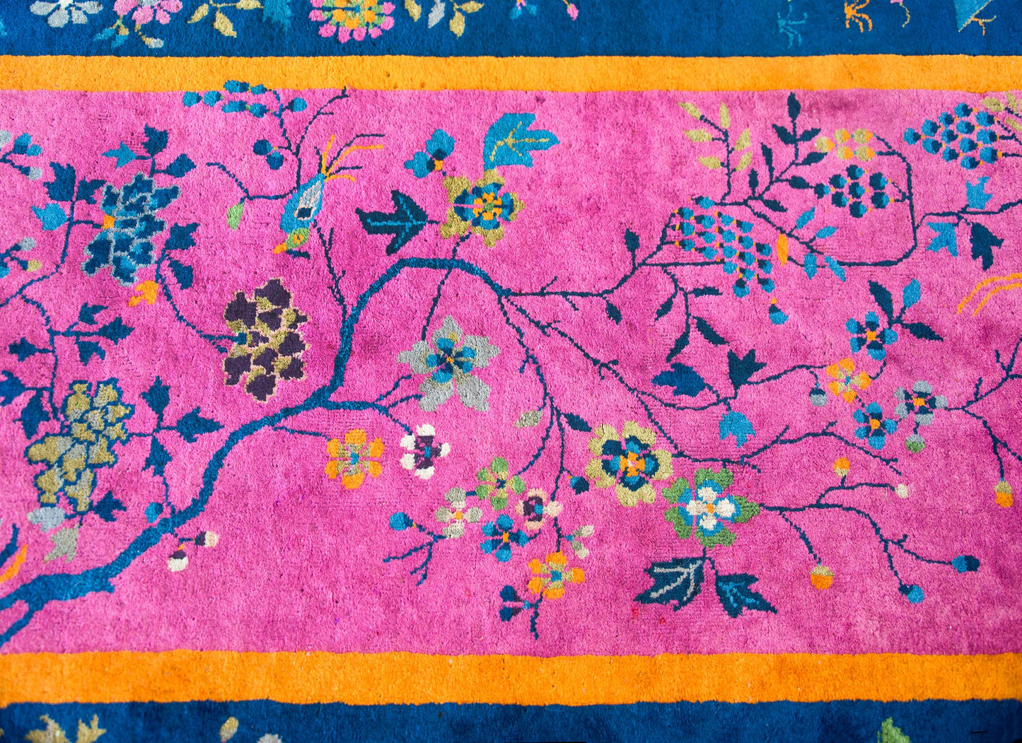 Early 20th Century Chinese Art Deco Rug For Sale