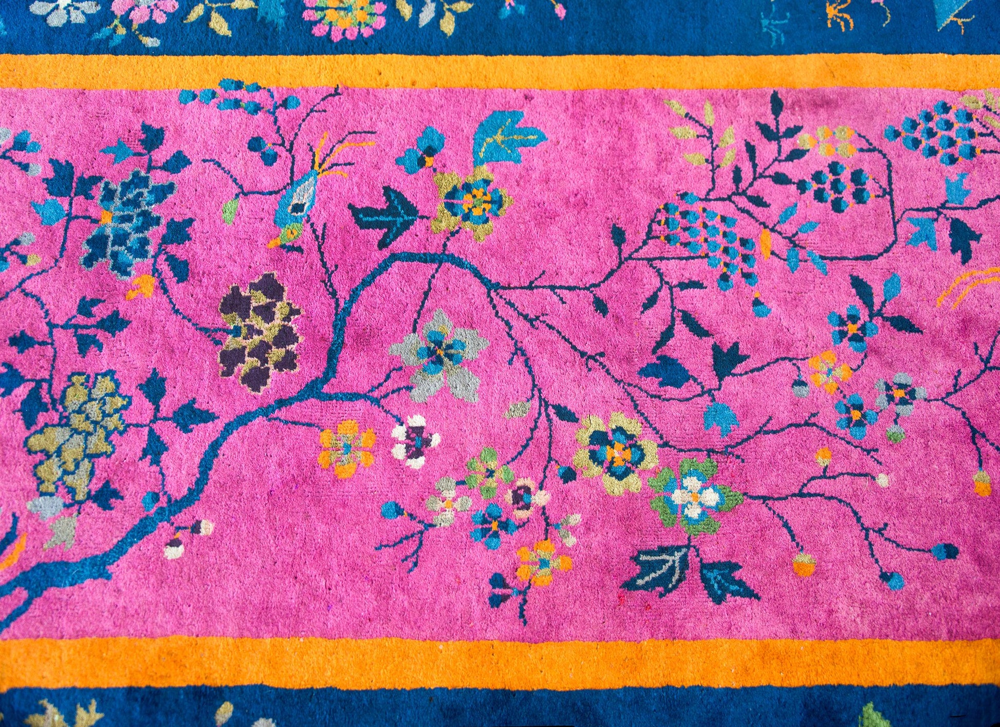 Early 20th Century Chinese Art Deco Rug For Sale