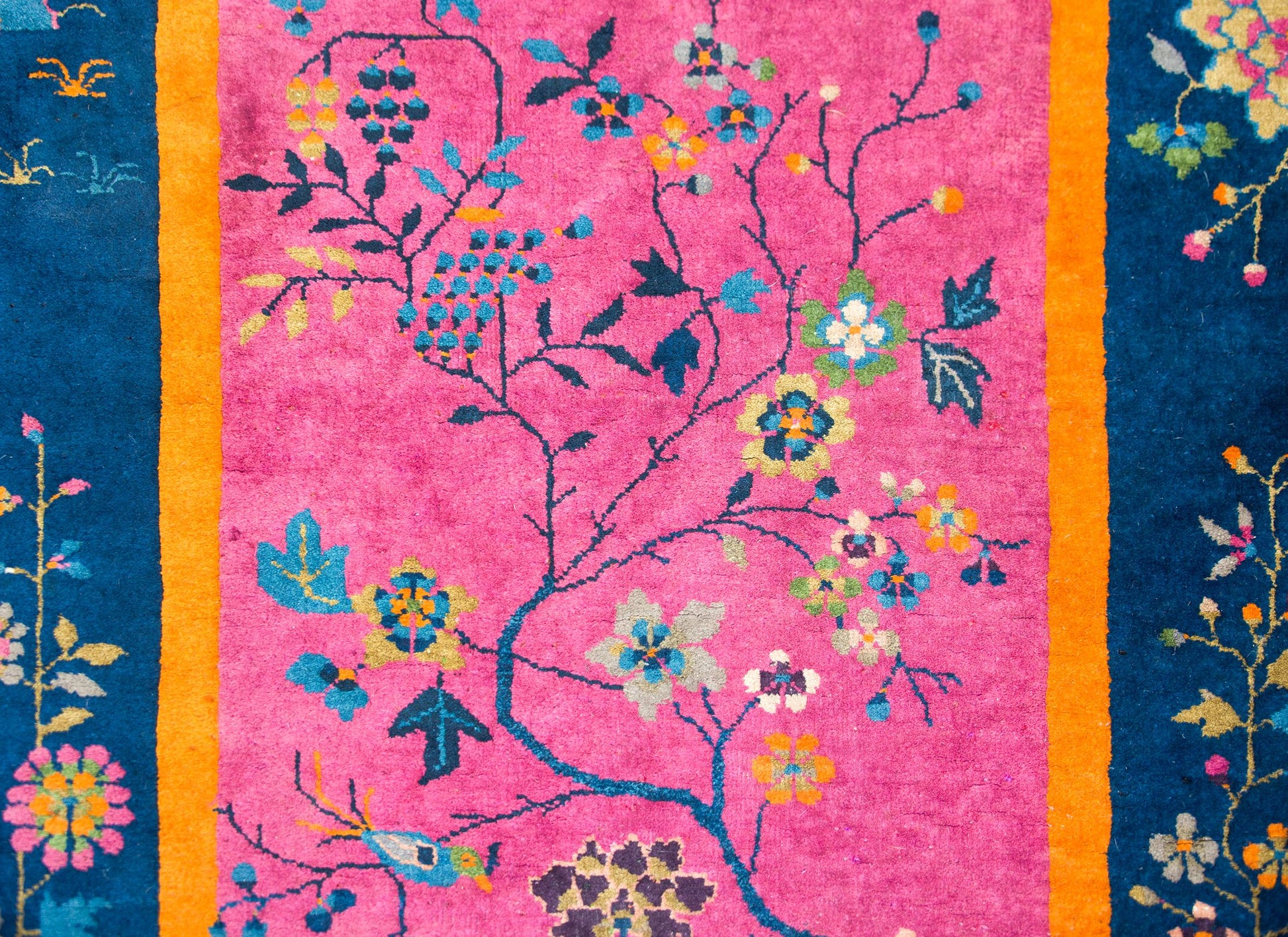 Early 20th Century Chinese Art Deco Rug For Sale