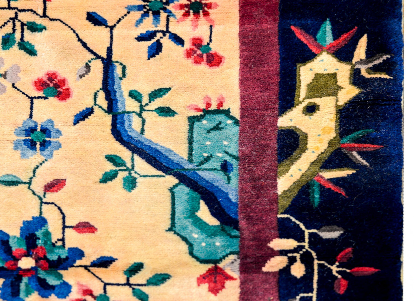 Early 20th Century Chinese Art Deco Rug For Sale