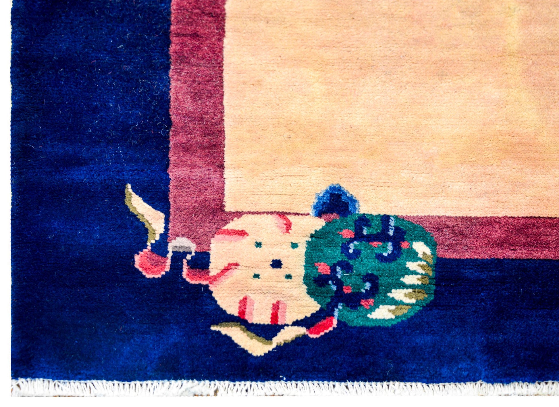 Early 20th Century Chinese Art Deco Rug For Sale