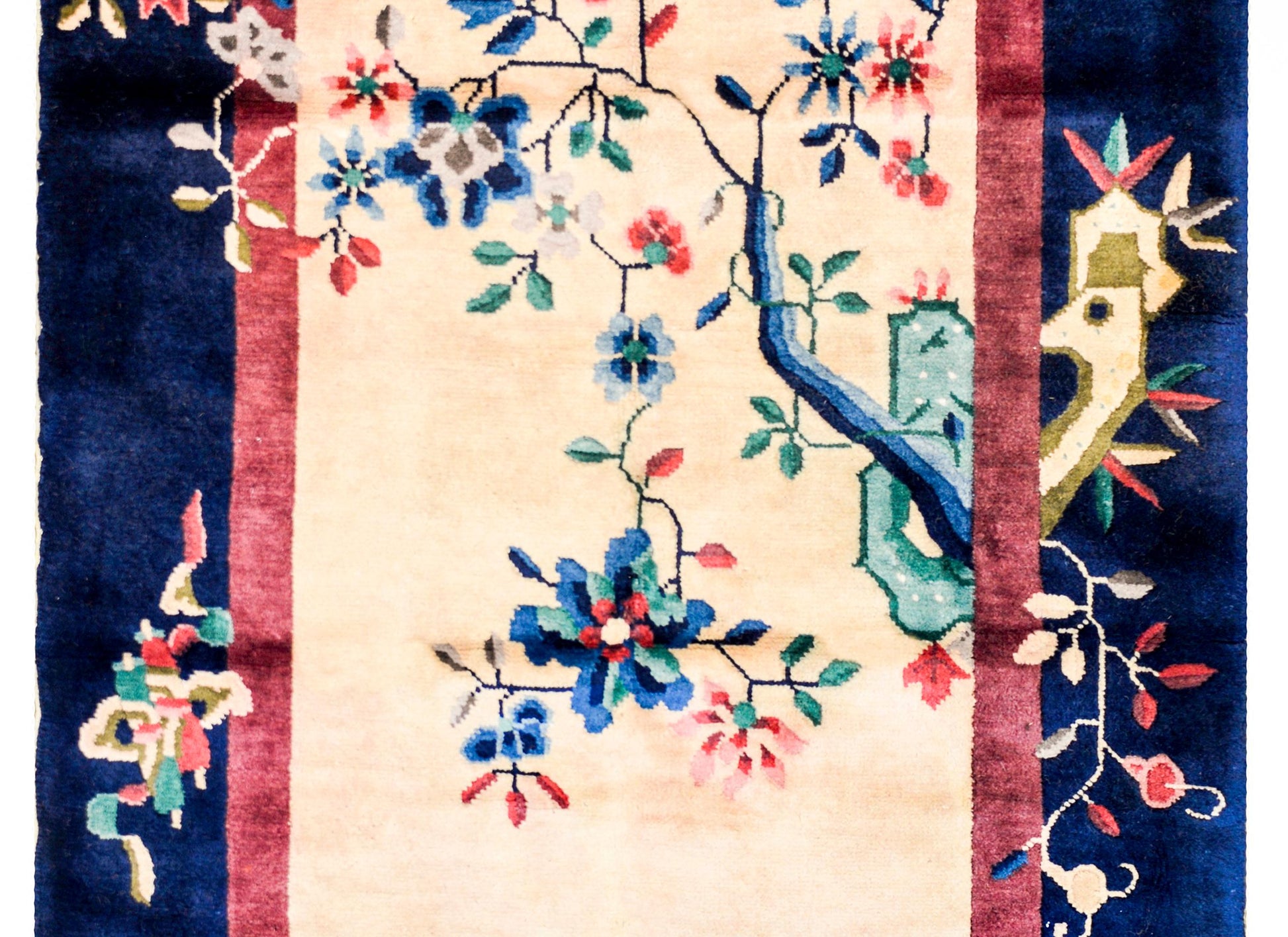 Early 20th Century Chinese Art Deco Rug For Sale