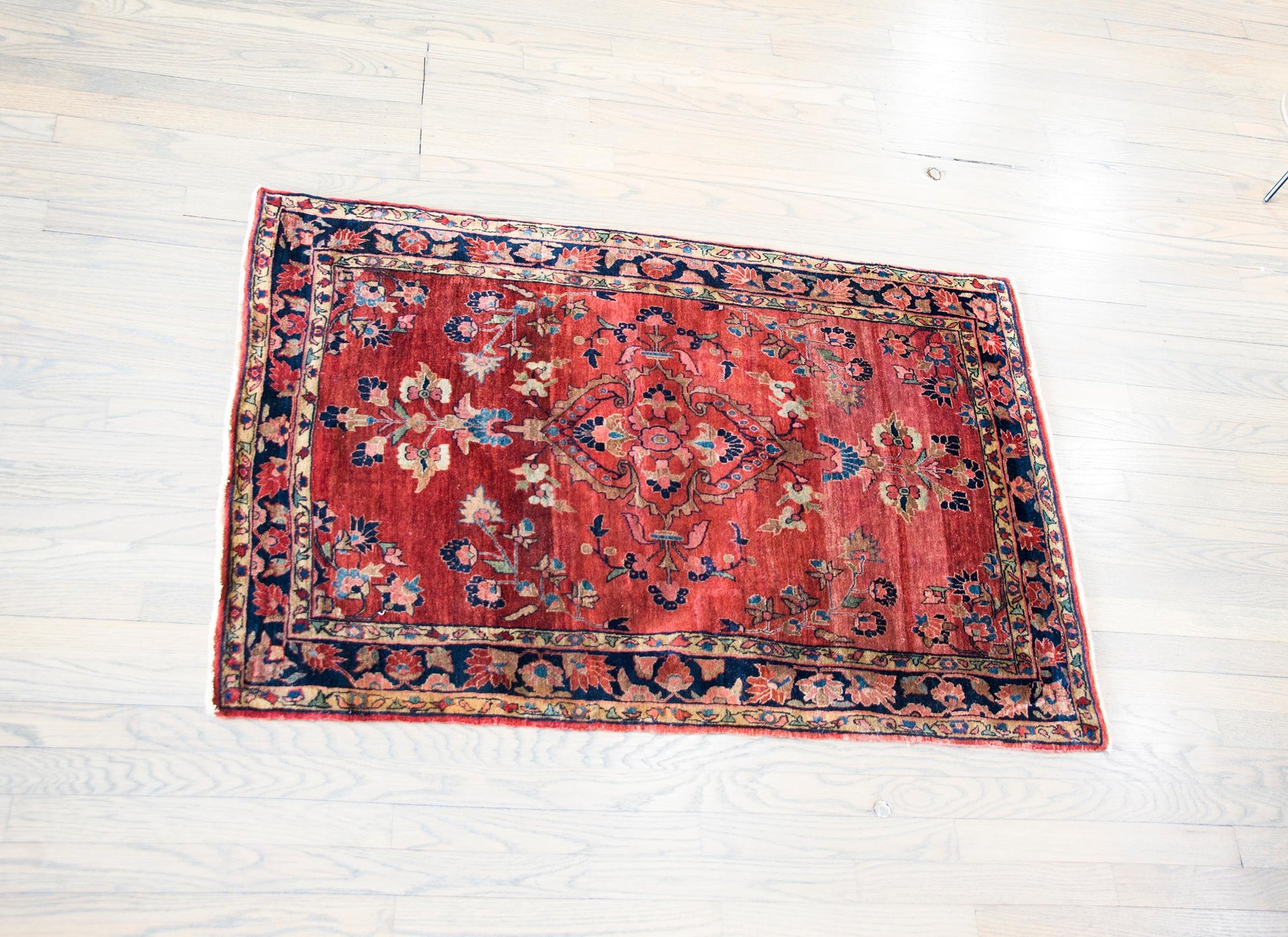 Early 20th Century Persian Sarouk Mohajeran Rug For Sale