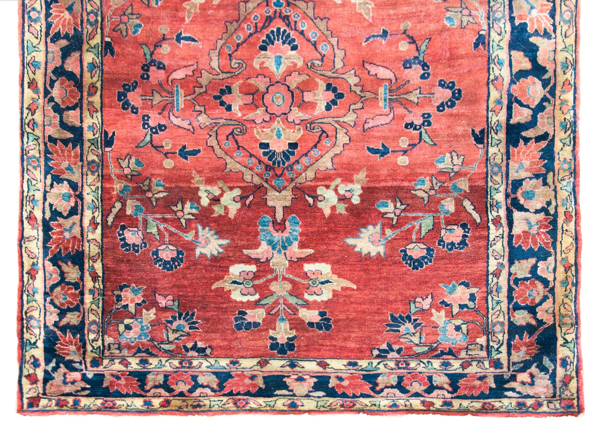Early 20th Century Persian Sarouk Mohajeran Rug For Sale