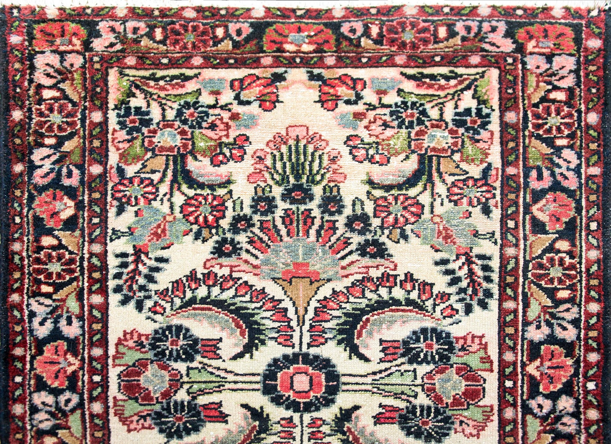 Early 20th Century Persian Dargazin Runner For Sale