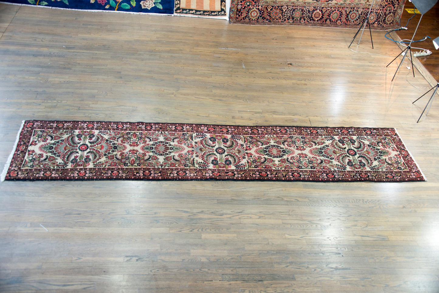 Early 20th Century Persian Dargazin Runner For Sale