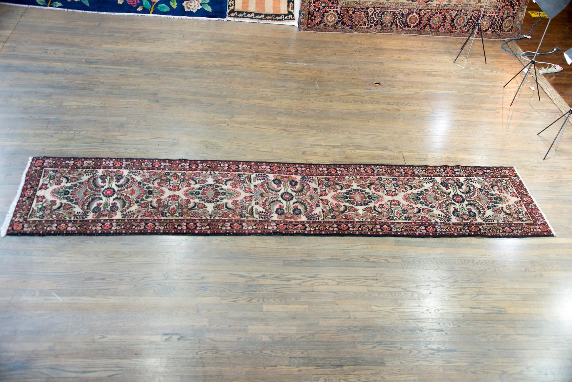 Early 20th Century Persian Dargazin Runner For Sale