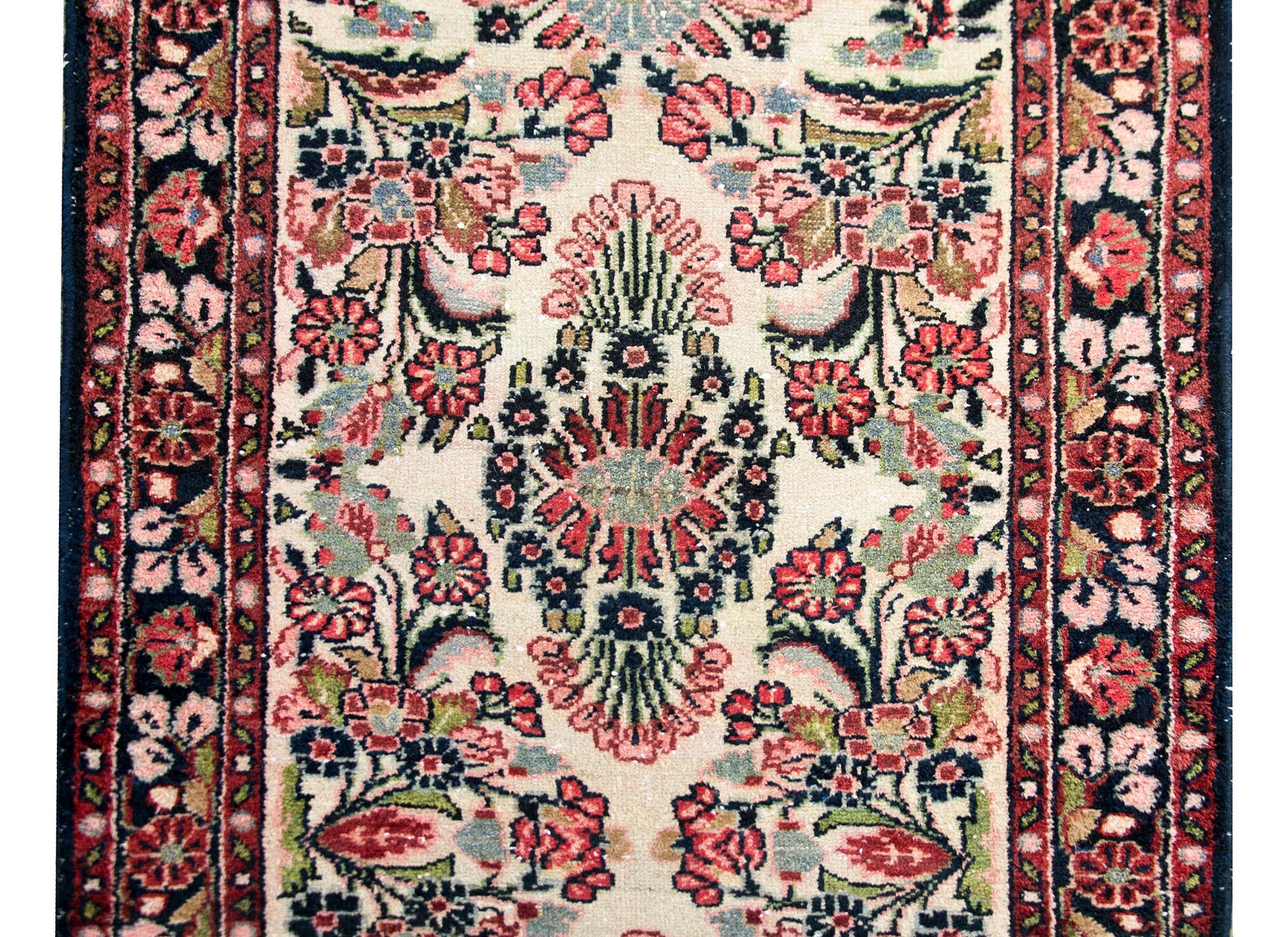 Early 20th Century Persian Dargazin Runner For Sale