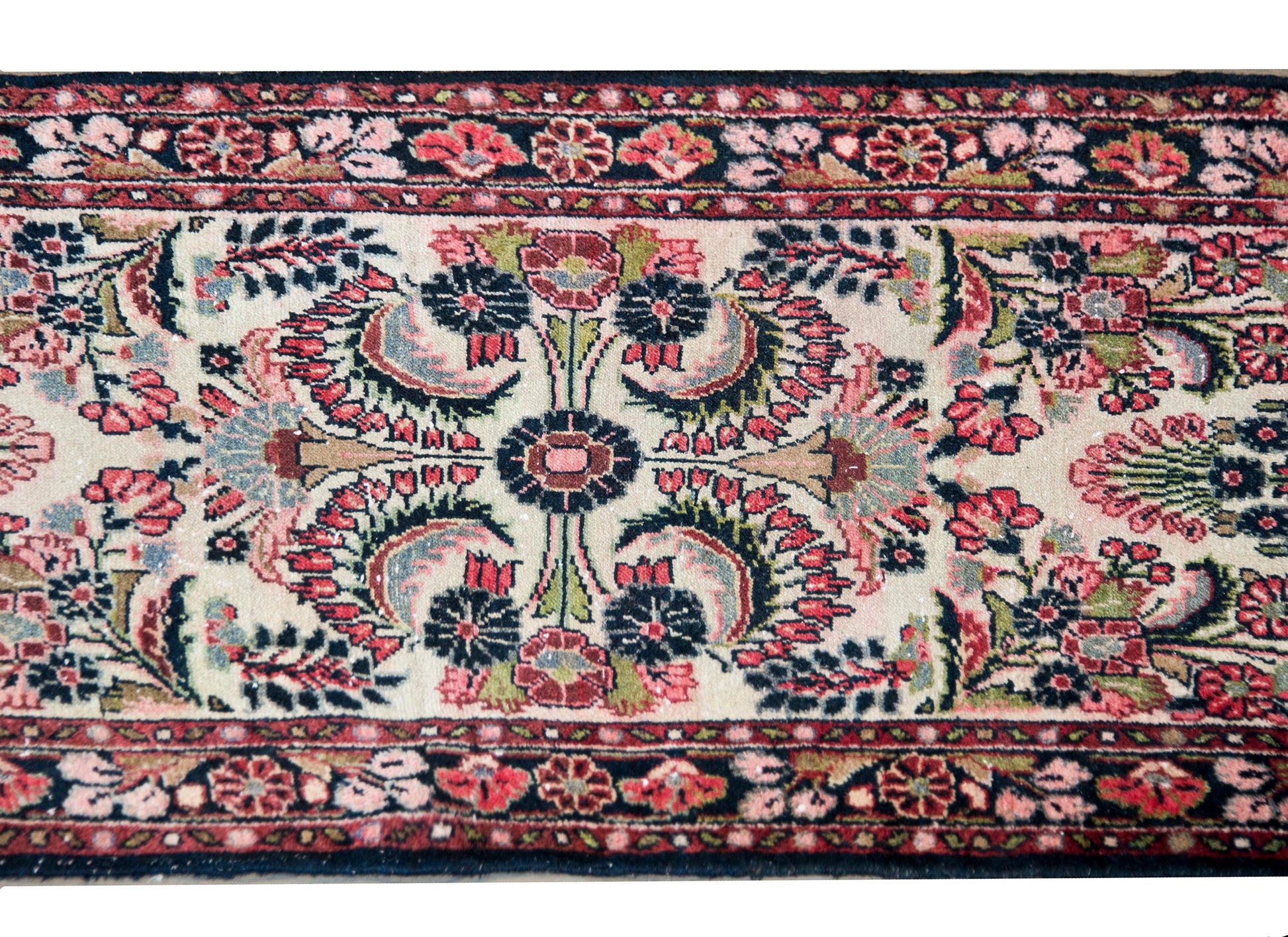 Early 20th Century Persian Dargazin Runner For Sale