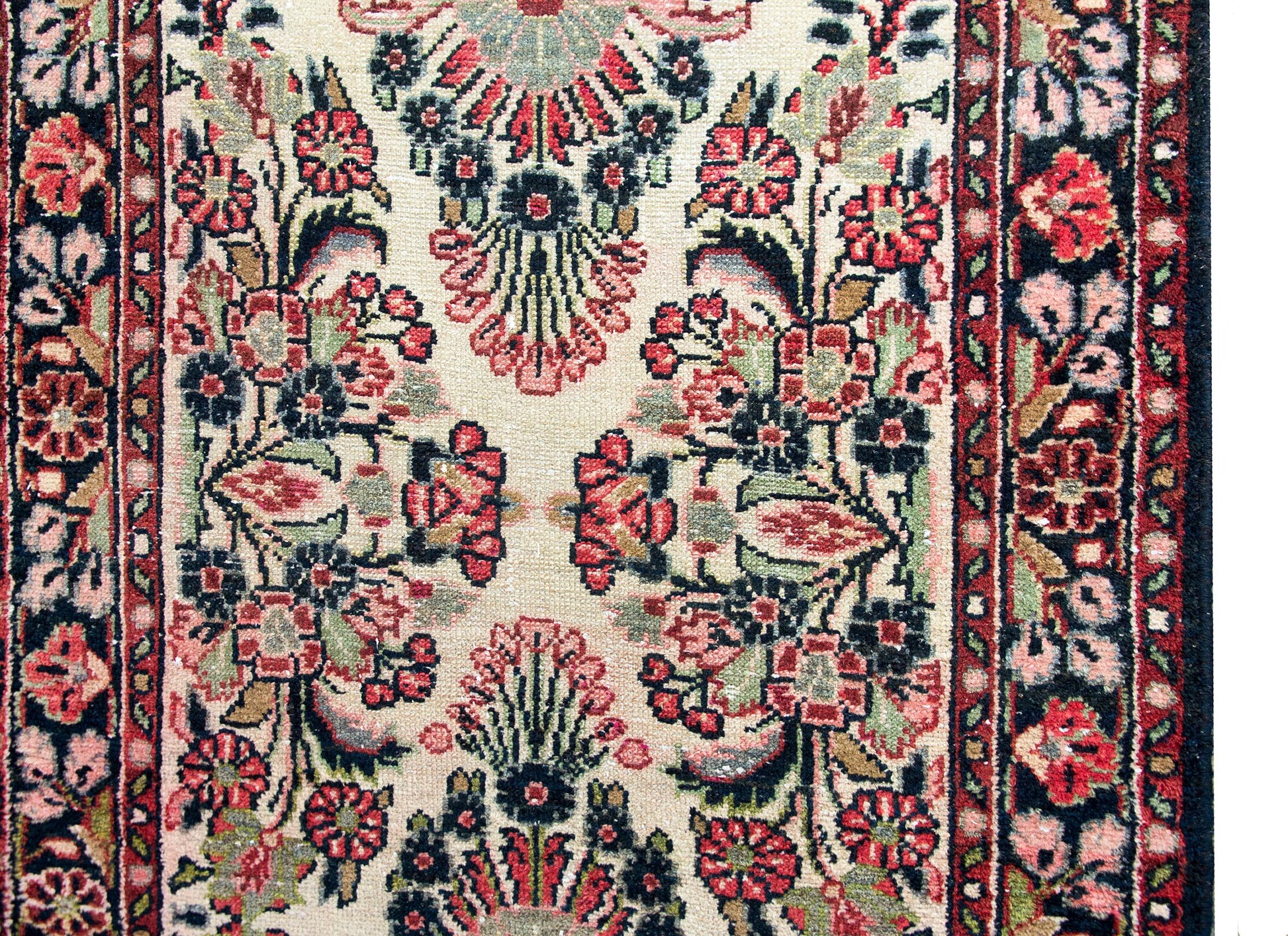 Early 20th Century Persian Dargazin Runner For Sale