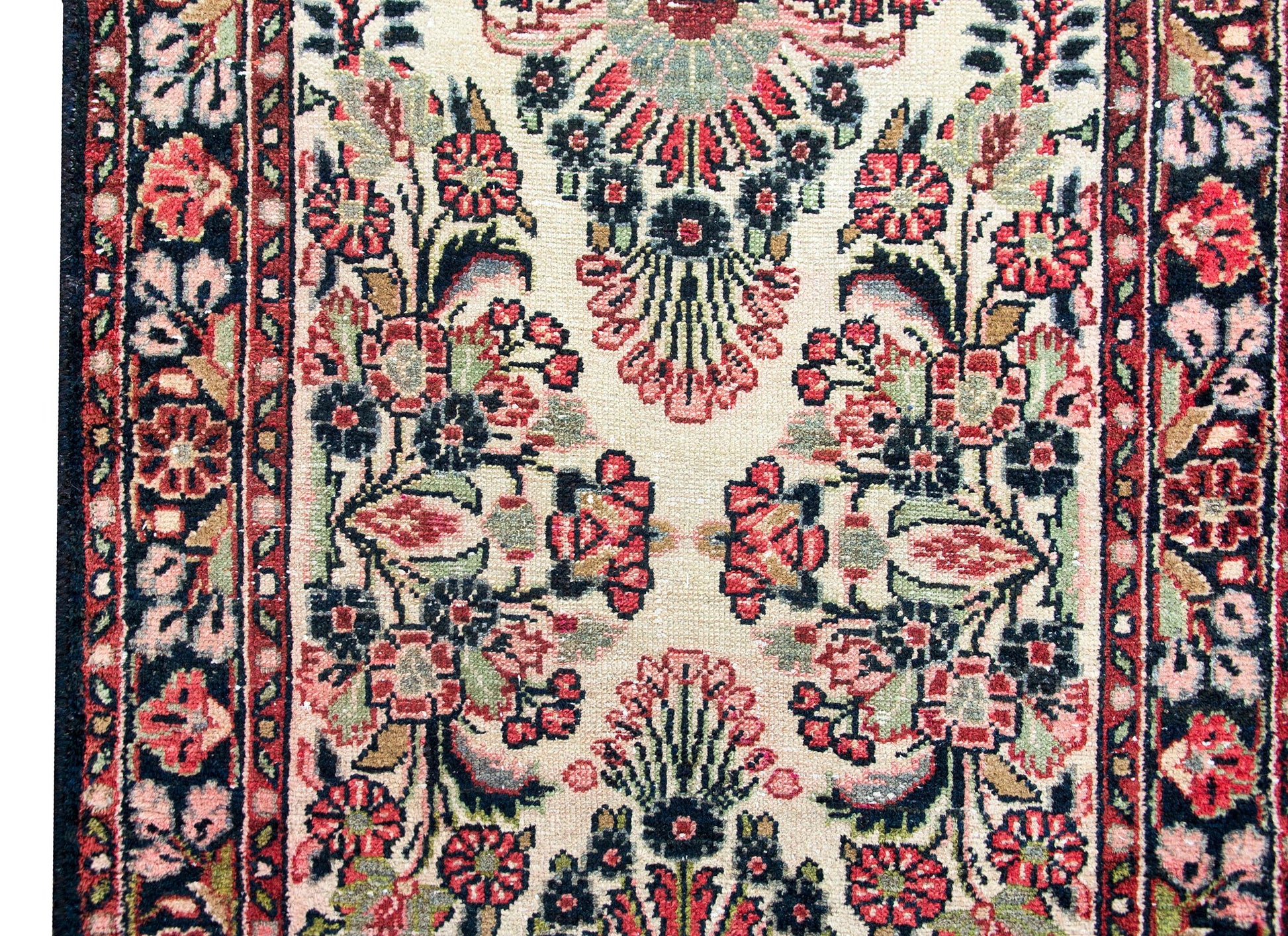 Early 20th Century Persian Dargazin Runner For Sale