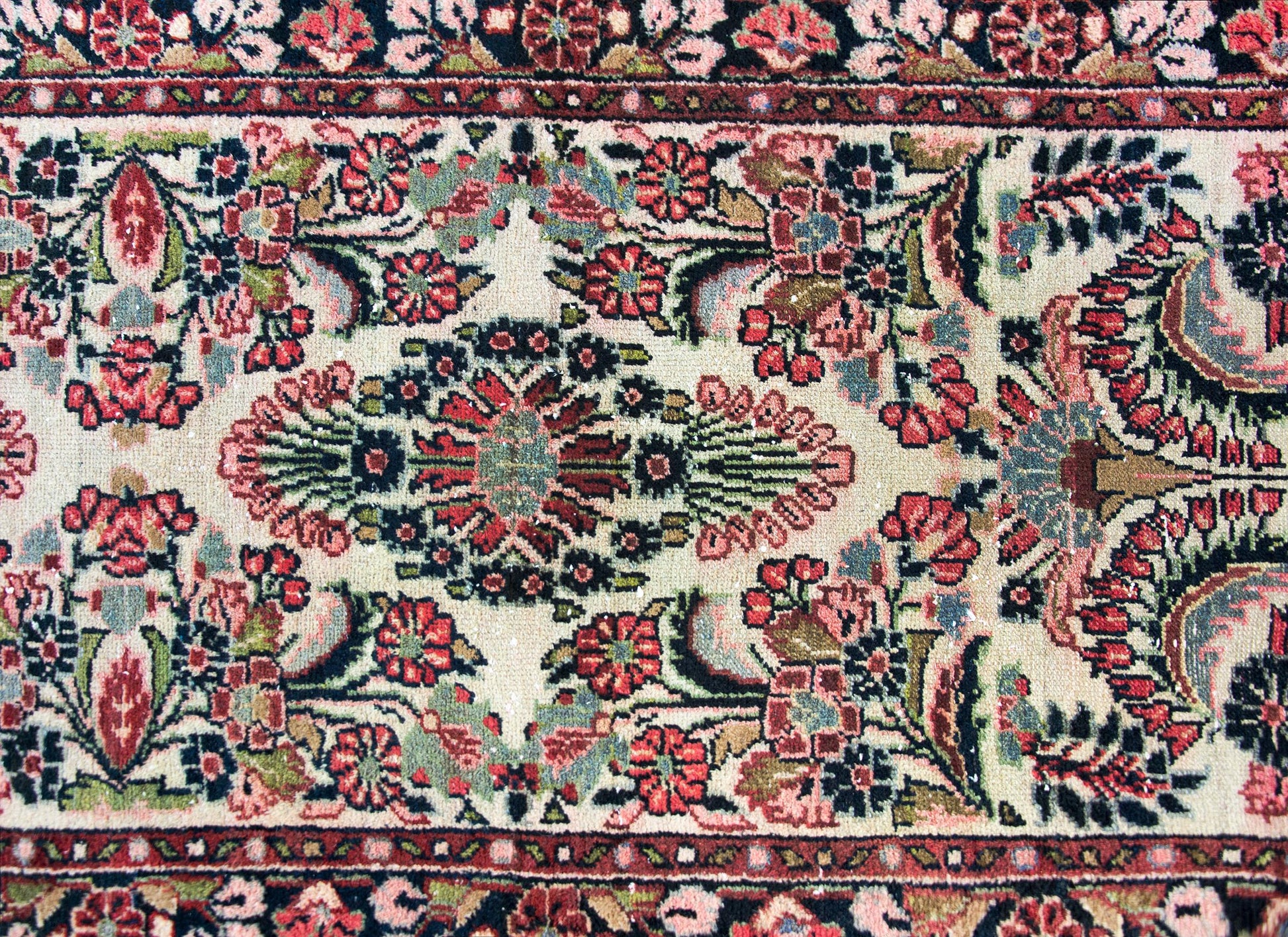 Early 20th Century Persian Dargazin Runner For Sale